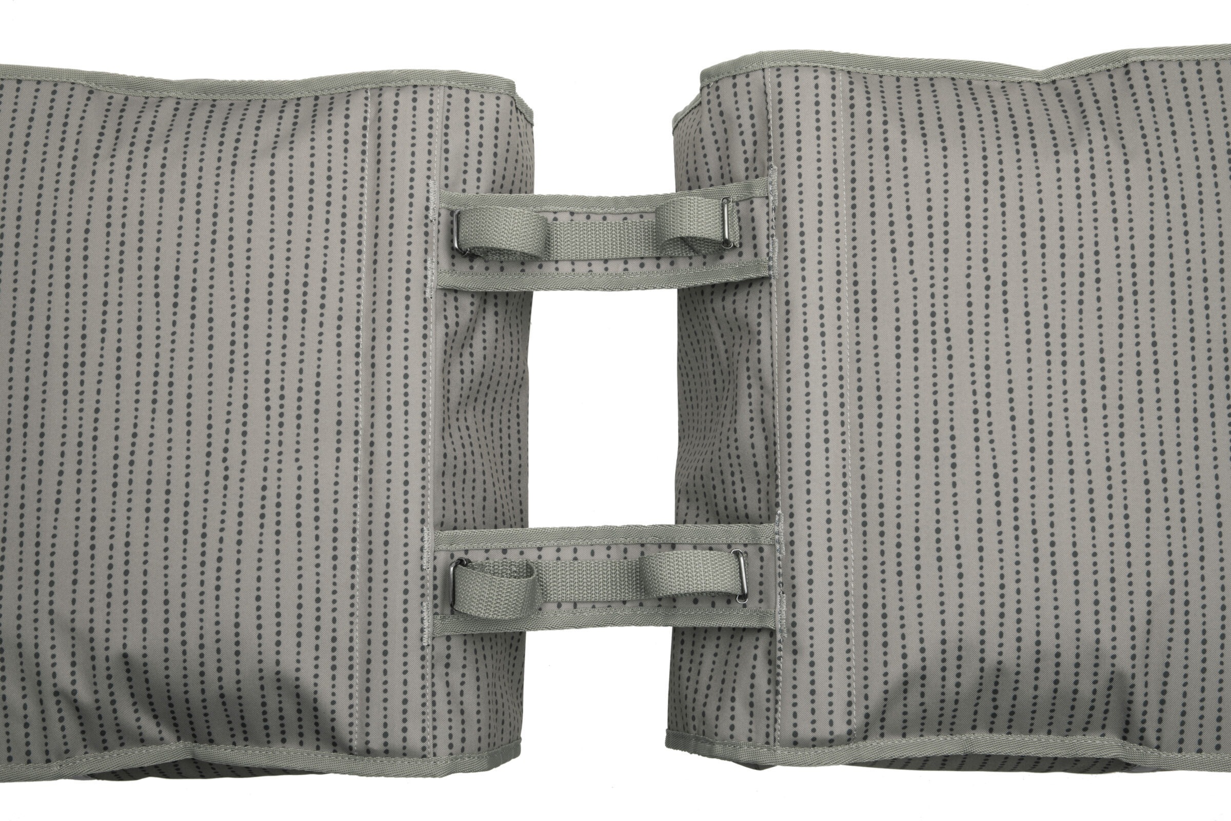 Gepäckträgertasche »Doppelpacktasche Fiori Double Nomi, Grey«