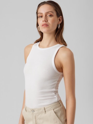 Vero Moda Tanktop »VMROMA S/L RIB TOP JRS NOOS«