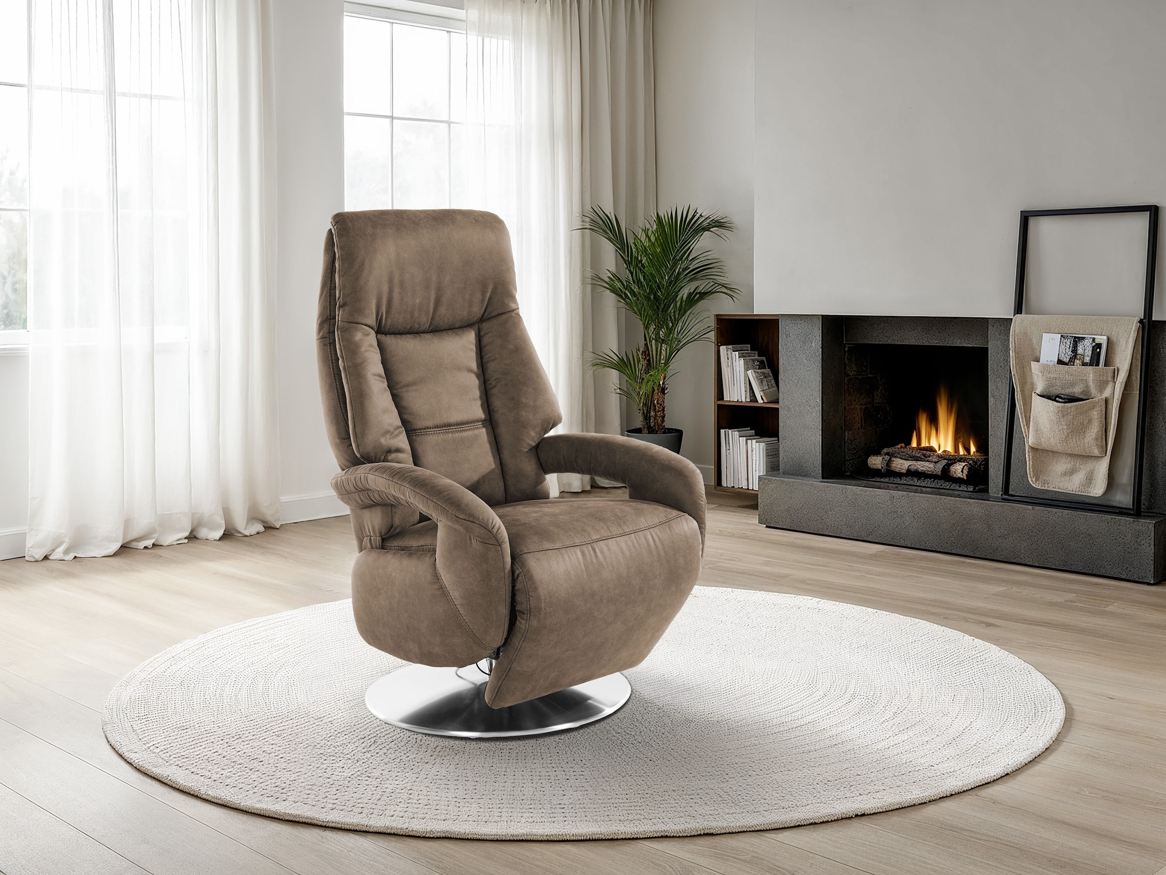 sit&more TV-Sessel »Enjoy Größe M« in Größe M, wahlweise mit Motor und Aufstehhilfe