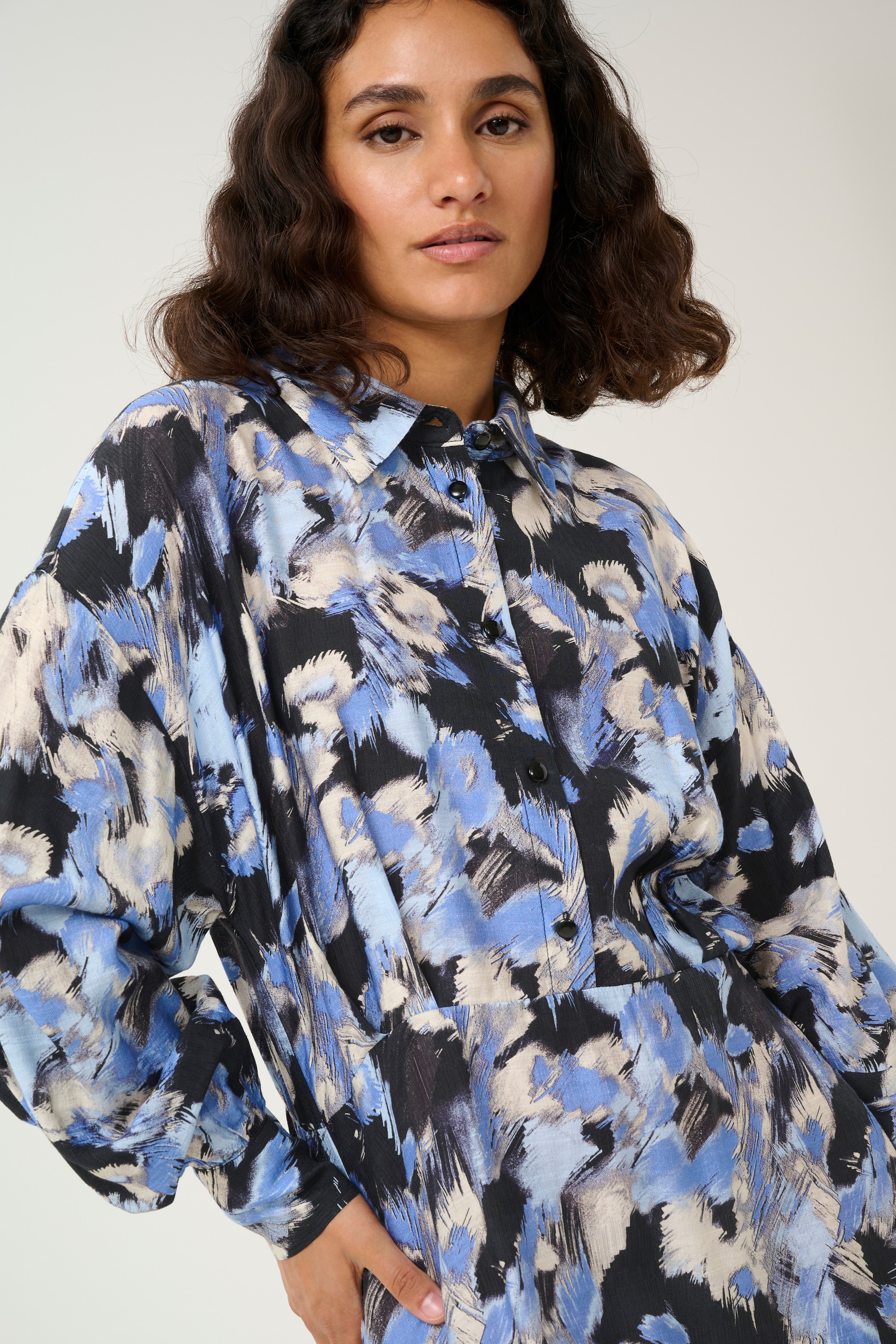 KAFFE Midikleid »Damen Kleid KAvictoria«