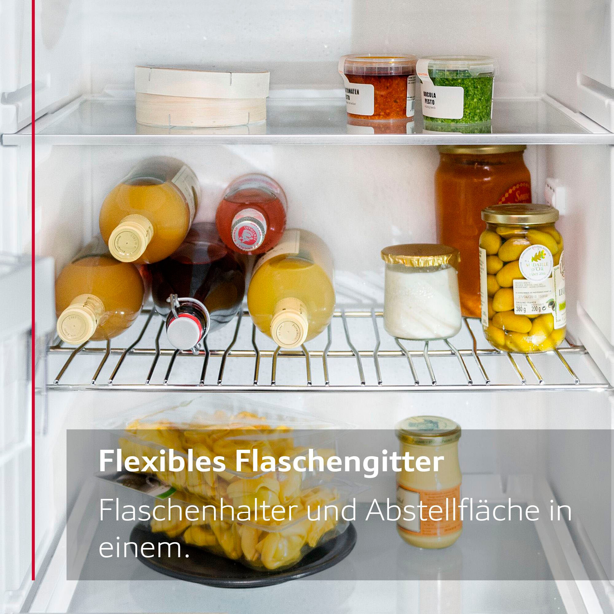 NEFF Einbaukühlschrank »KI2322FE0«, KI2322FE0, 102,1 cm hoch, 56 cm breit, Fresh Safe: Schublade für flexible Lagerung von Obst & Gemüse