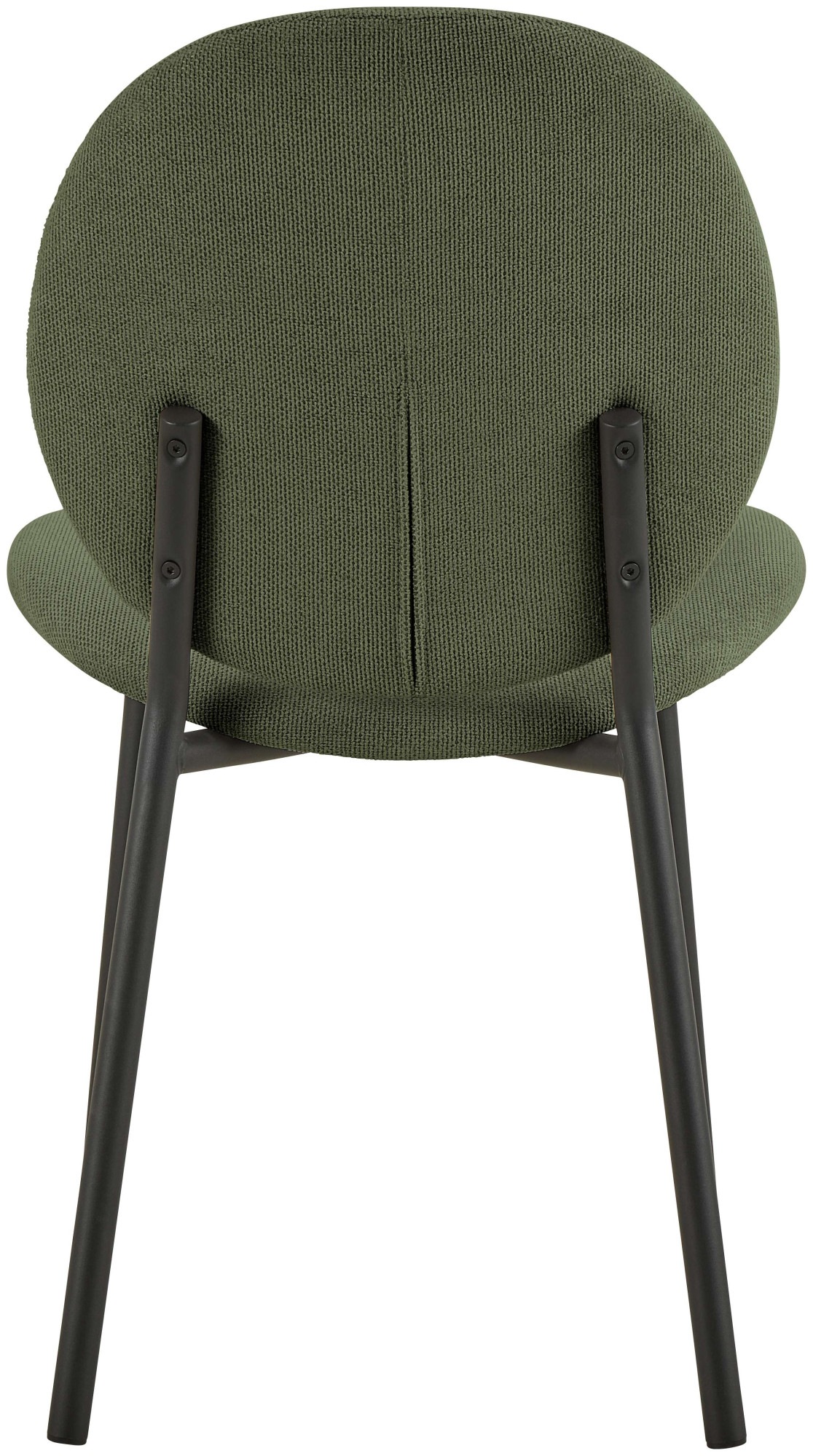 ACTONA GROUP Esszimmer-Set »Esspruppe, Speisetisch mit Wohnzimmerstühlen«, (Komplett-Set, 5 St., 1x Tisch + 4x Stuhle), Rechteckig Esstisch + 4x Stühle, Wildeiche, waldgrün, 120x80x75 cm