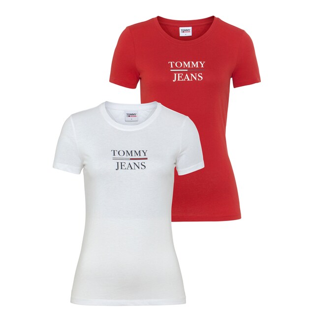 ♕ SS«, T »TJW 2PACK TOMMY bei (Packung, 2er-Pack) Tommy T-Shirt Jeans Skinny ESS