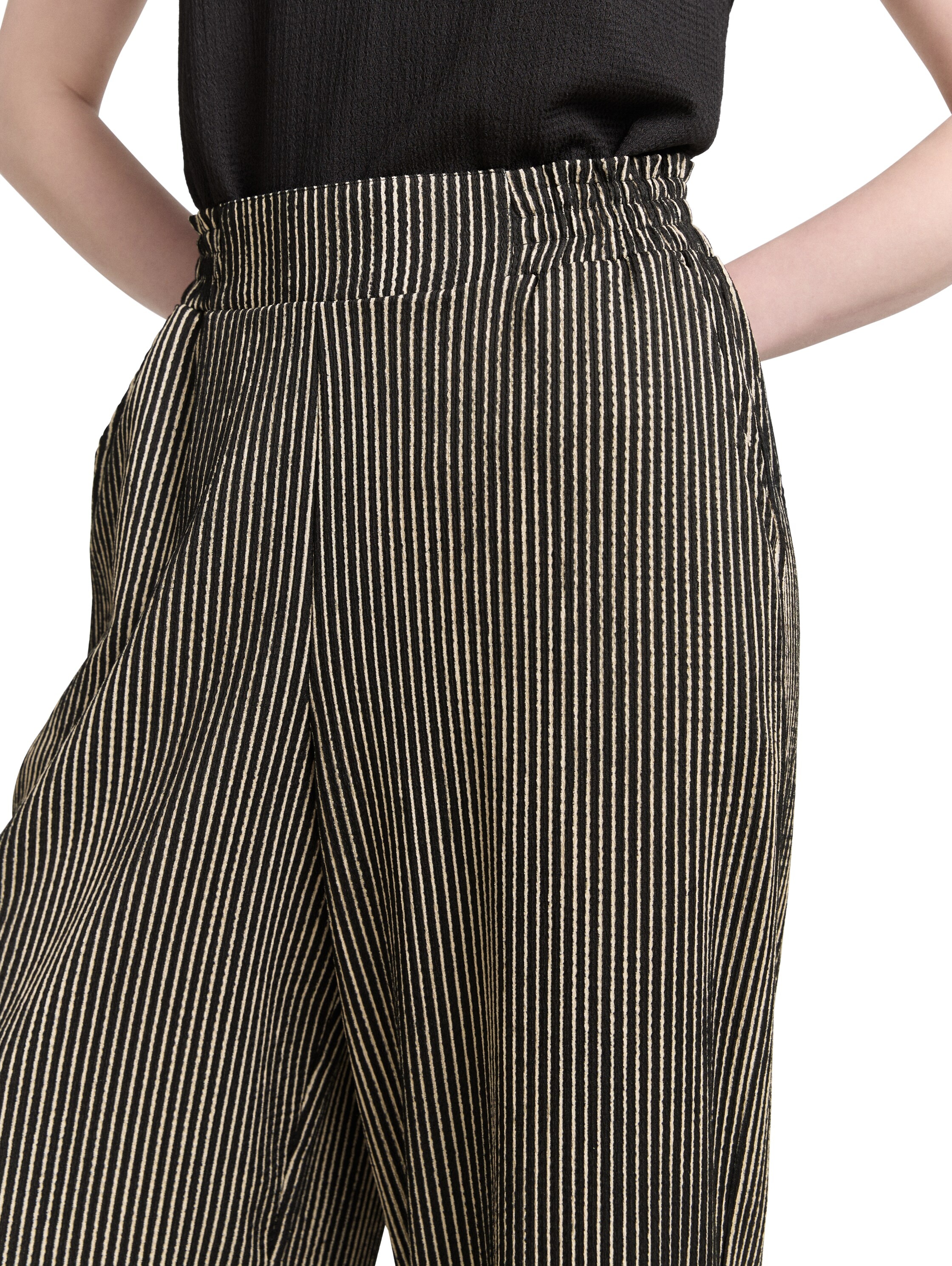 TOM TAILOR Denim Stoffhose, mit elastischem Bund