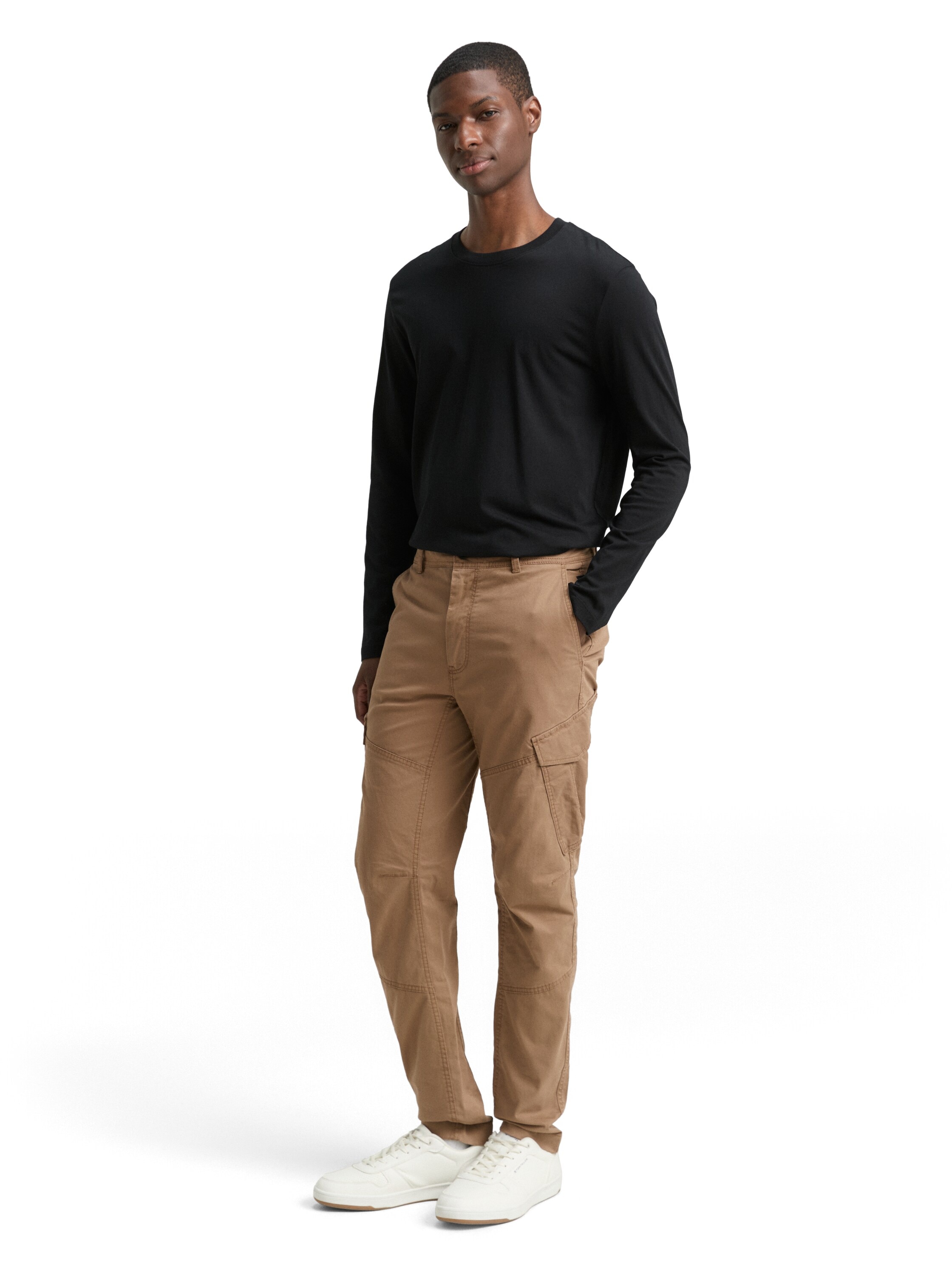 TOM TAILOR Denim Cargohose, mit Taschen