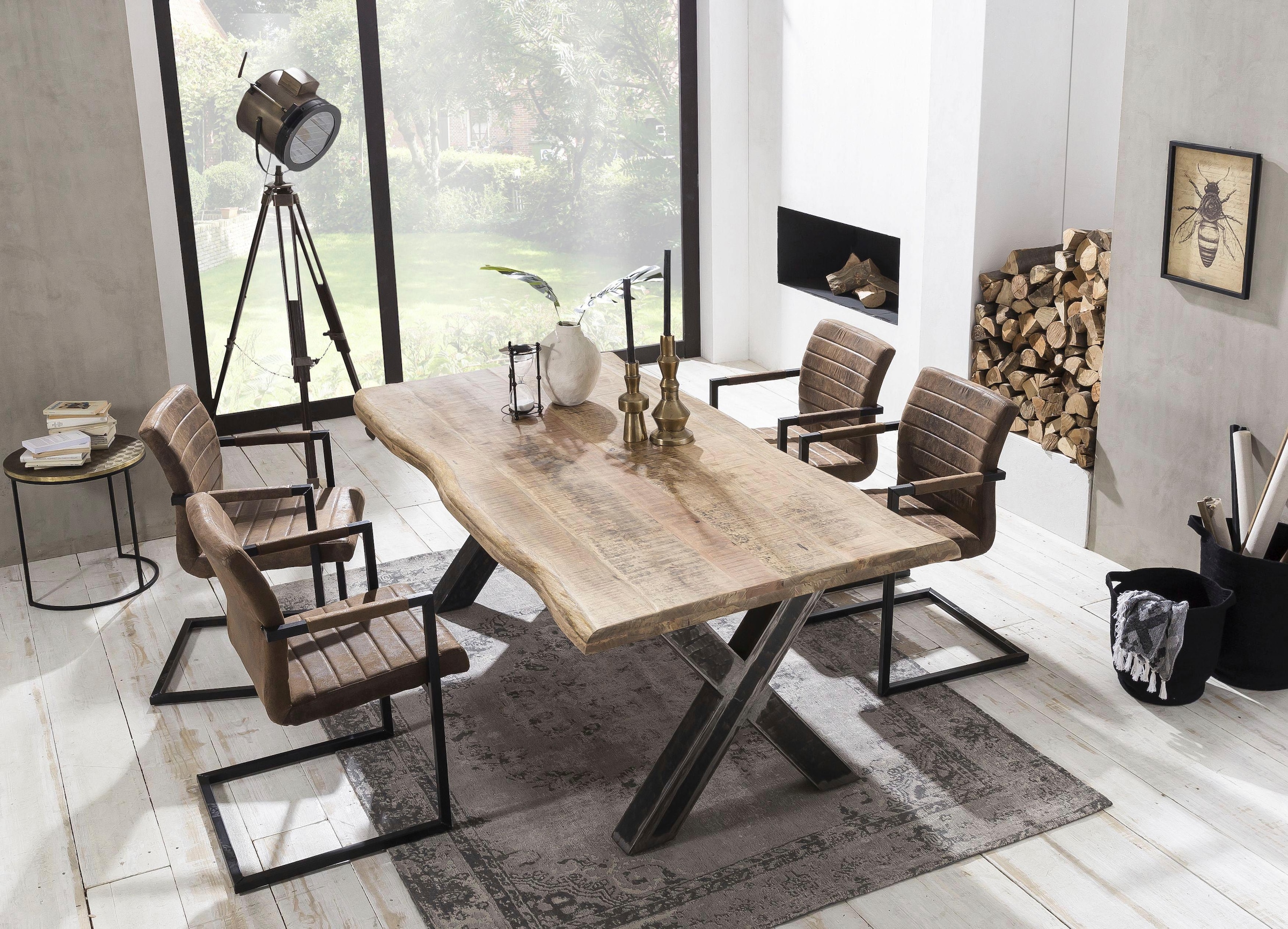 SIT Esstisch »Tops&Tables«, mit Platte aus Mangoholz, Shabby Chic, Vintage kaufen