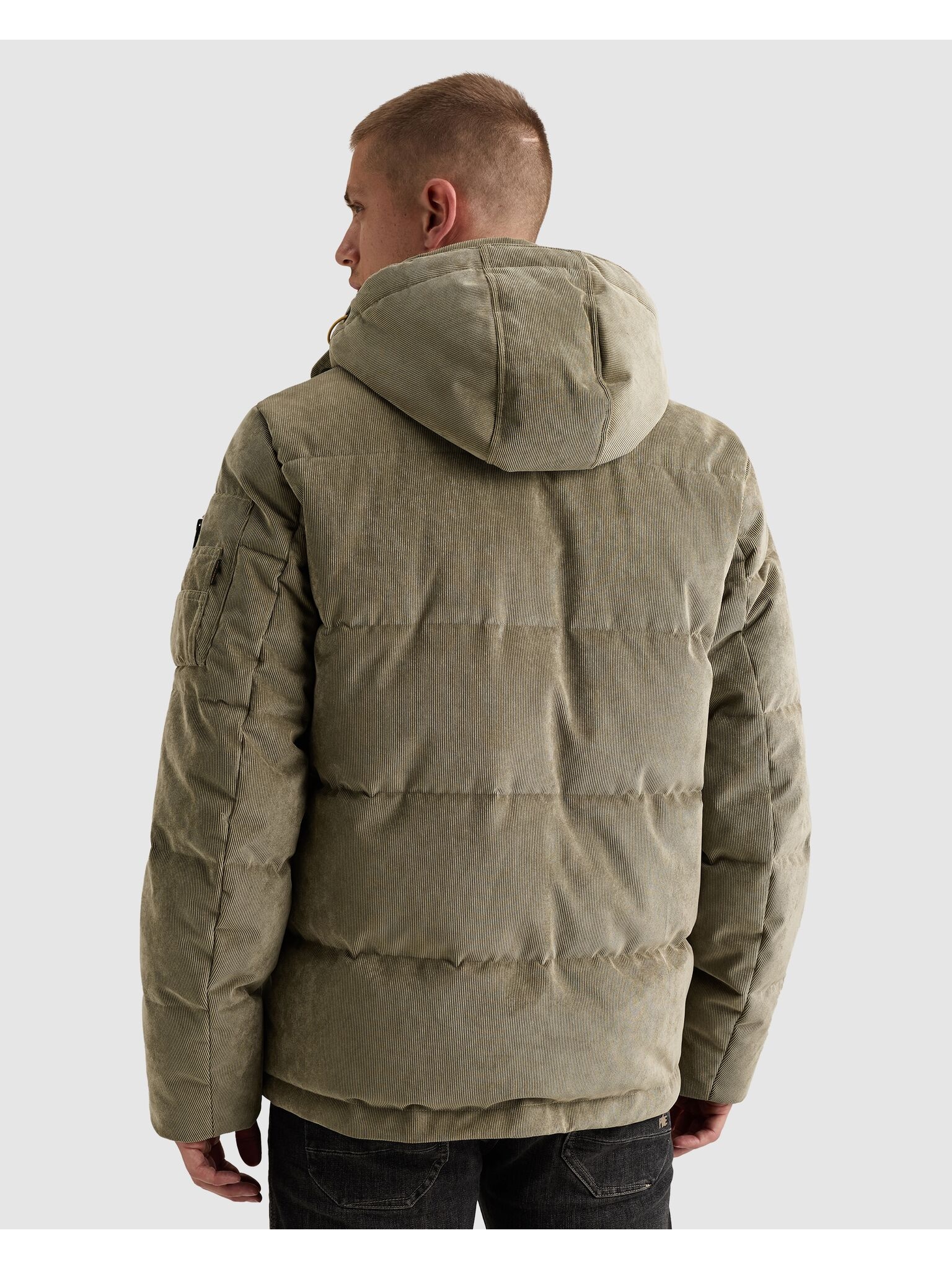 PME LEGEND Winterjacke »GOBBLER Clear Ford« mit Kapuze aus Feincord, warm wattiert