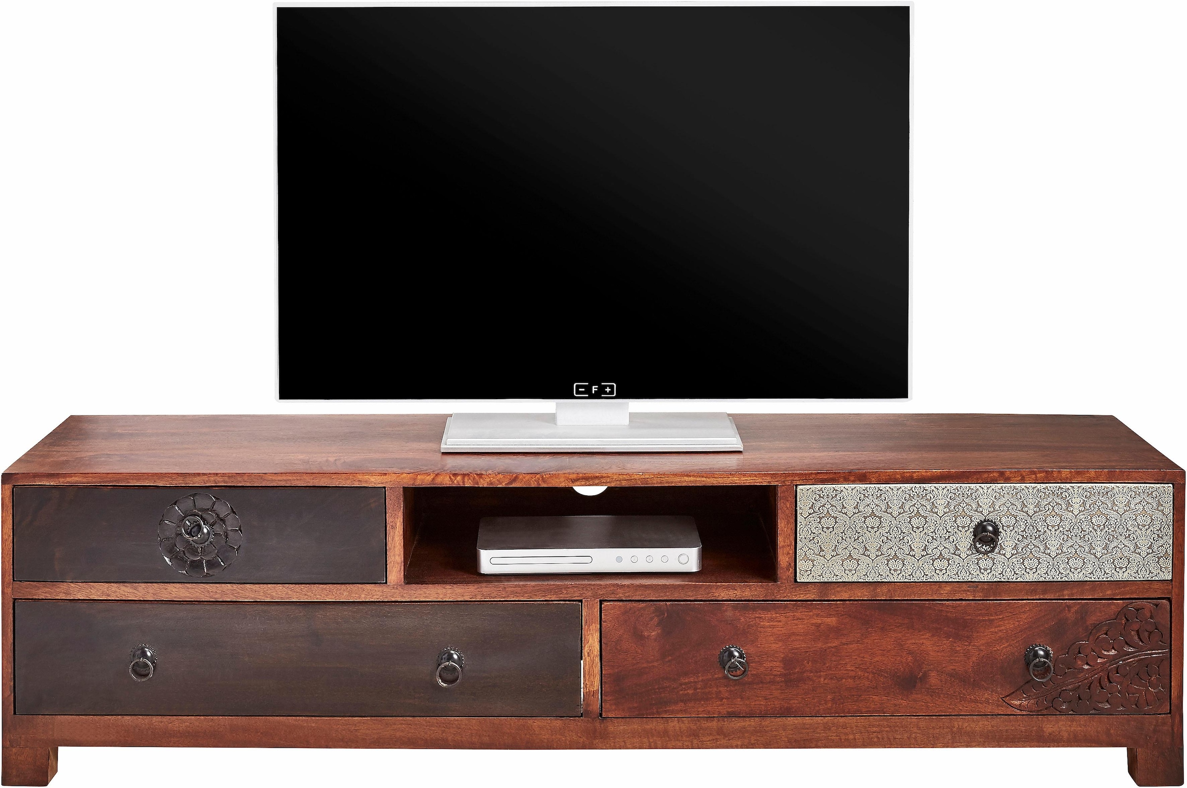 OTTO home Lowboard »Mahar« Kommode  mit Metallfronten, Breite 150 cm