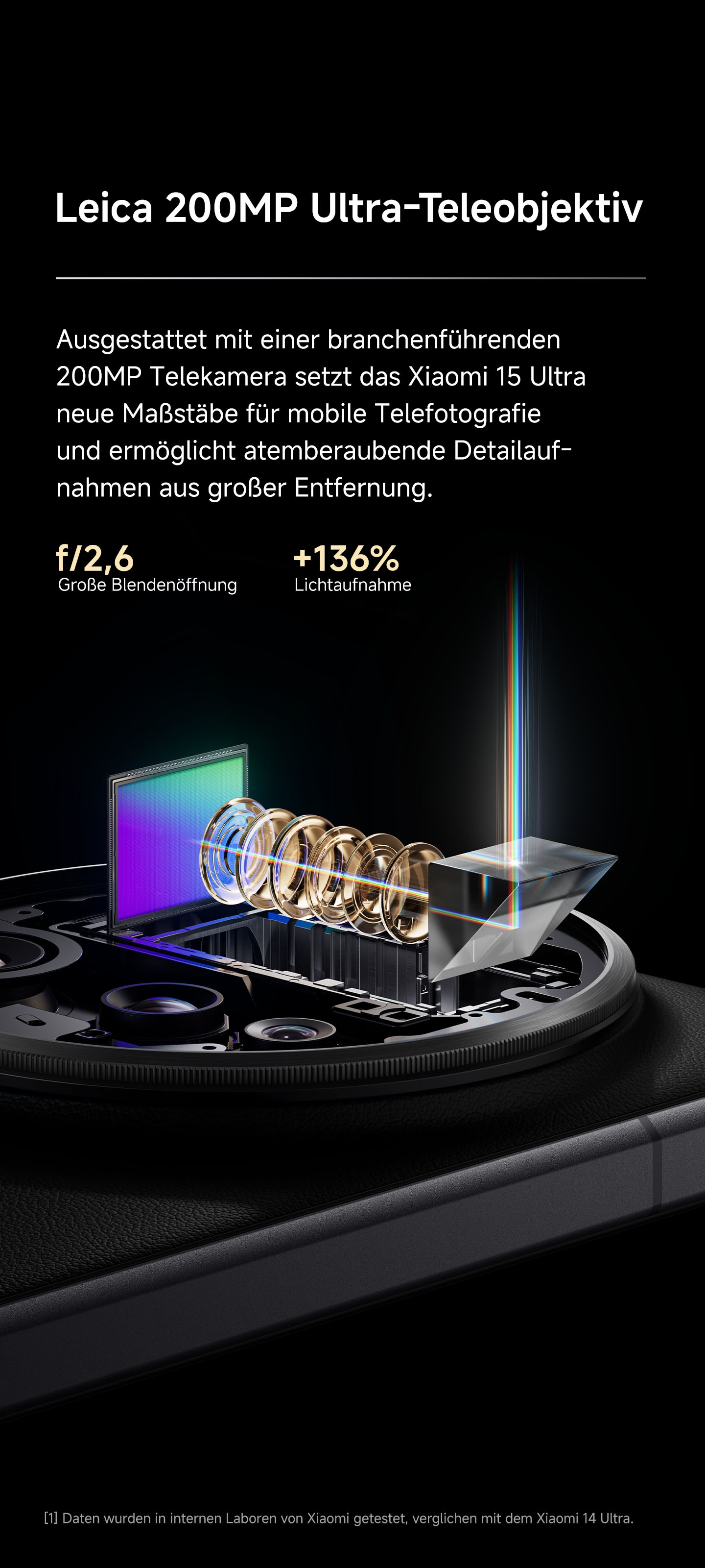 Xiaomi Smartphone »15 Ultra« schwarz