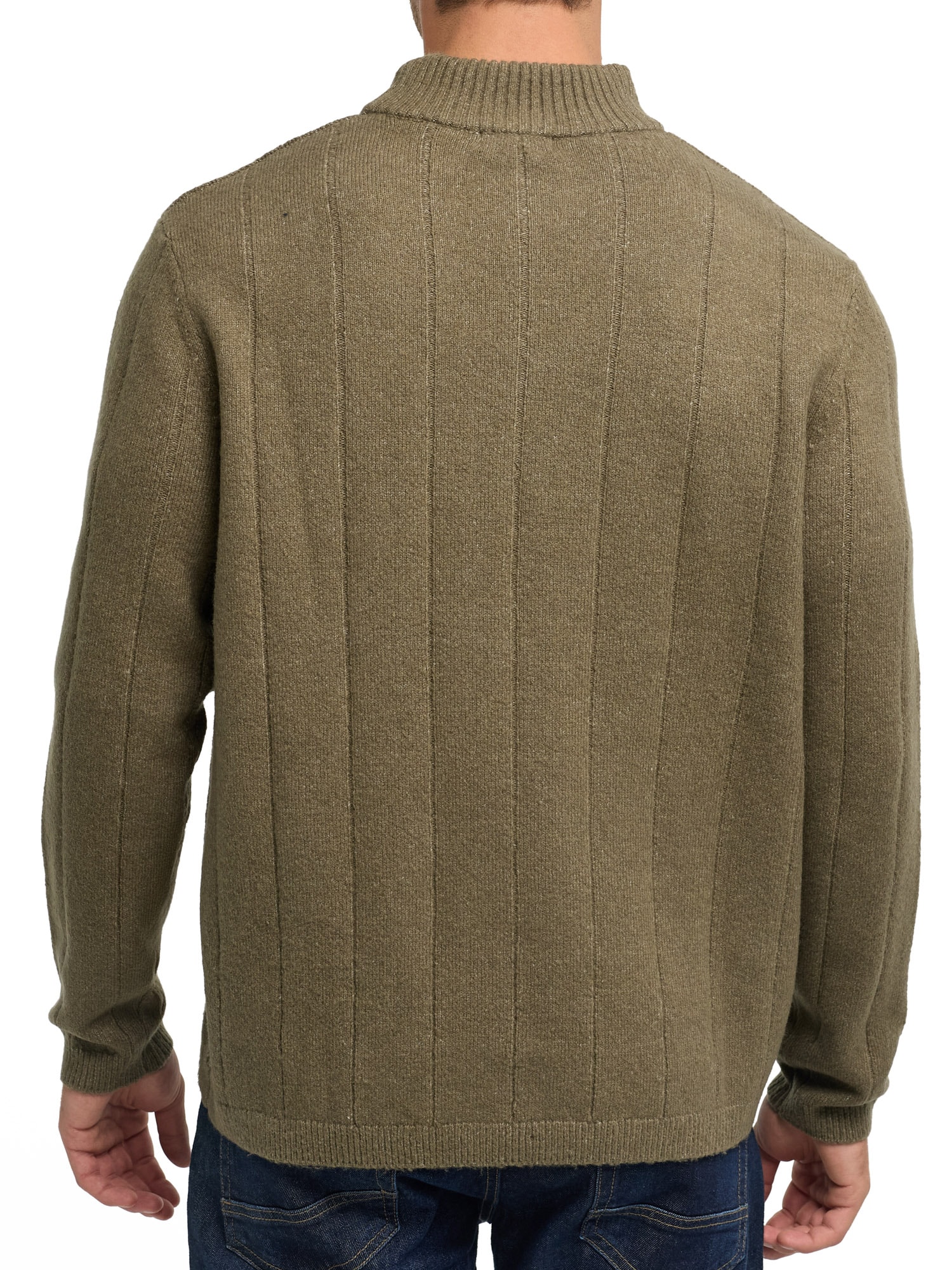 Indicode Rollkragenpullover »INCrowport« Materialmix, regular fit