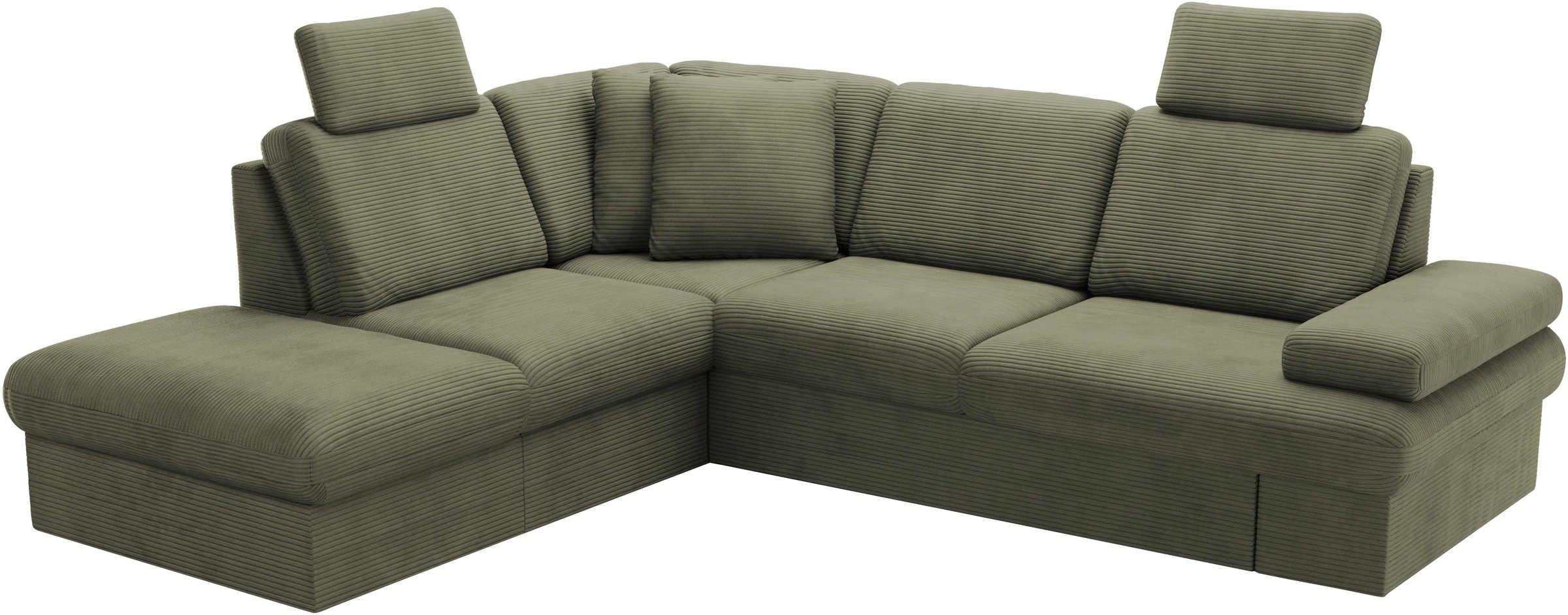 sit&more Ecksofa »Moreno«, mit Armteilverstellung,wahlweise mit Bettfunktion