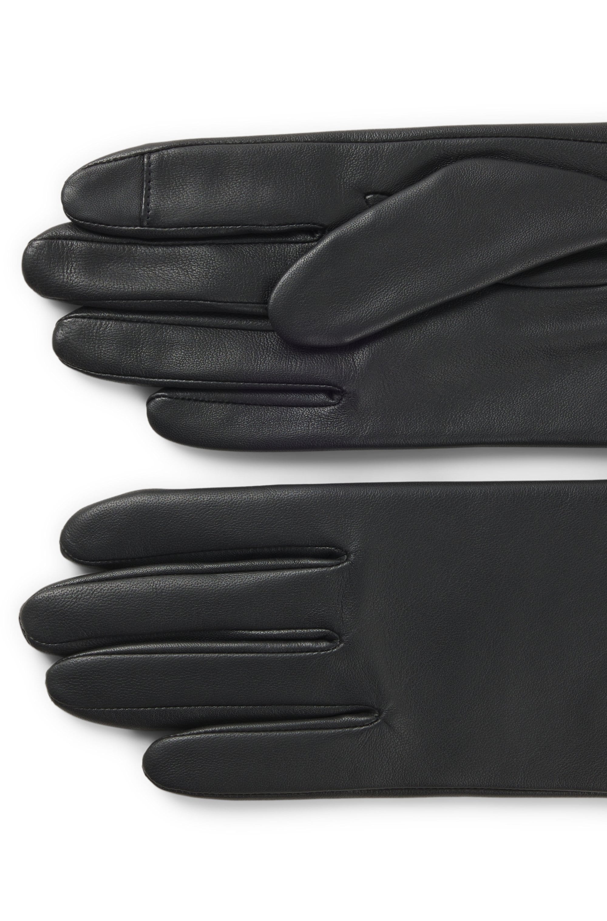 BOSS Lederhandschuhe »Gueen ME« mit Touch Tech Fingertips