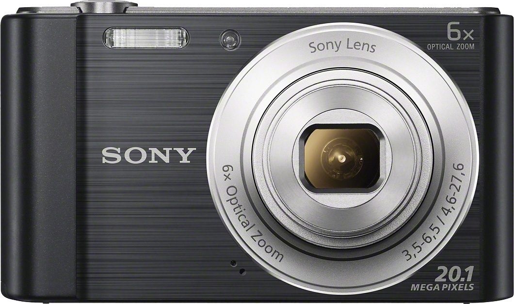 Sony Kompaktkamera »DSC-W810«, 20,1 MP, 6 fachx opt. Zoom, Gesichtserkennungstechnologie für bis zu 8 Gesichter