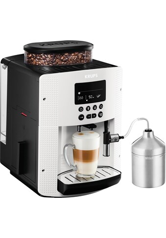 Krups Kaffeevollautomat »EA8161«, inkl. Edelstahl-Milchbehälter, 3 Temperaturstufen +... kaufen