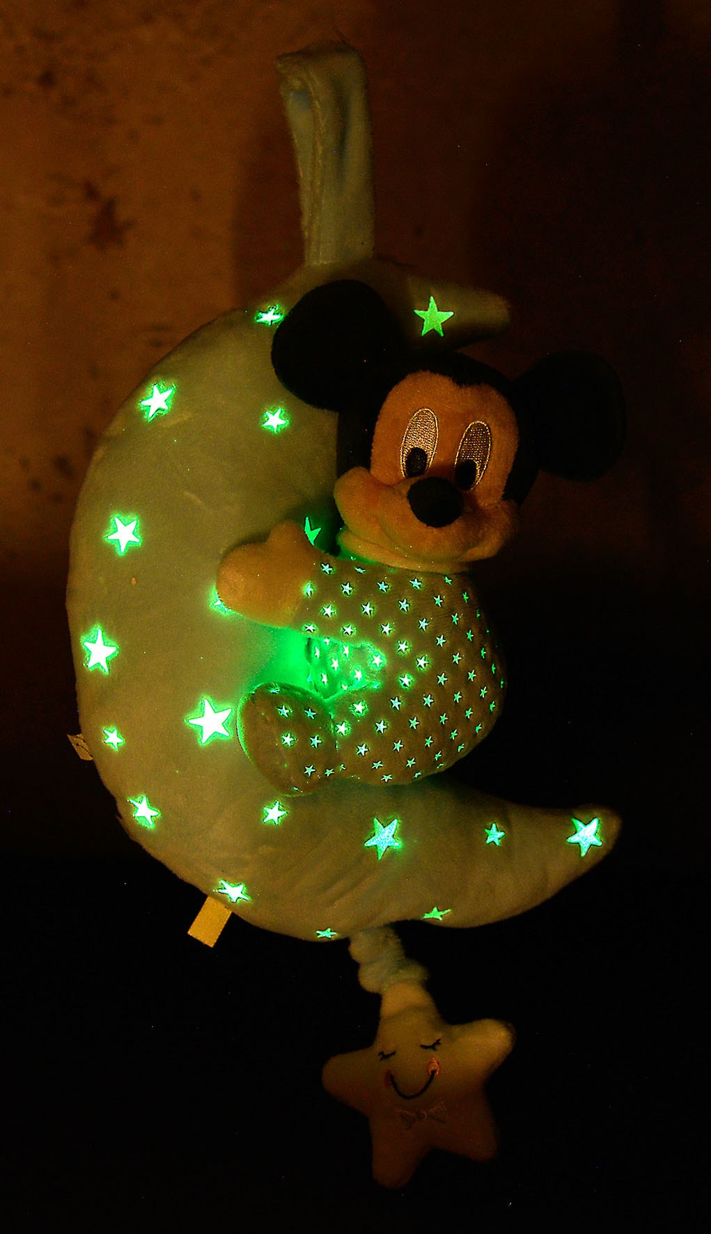SIMBA Spieluhr »Disney Glow in the dark, Starry Night Mickey und Mond«, mit leuchtenden Elementen
