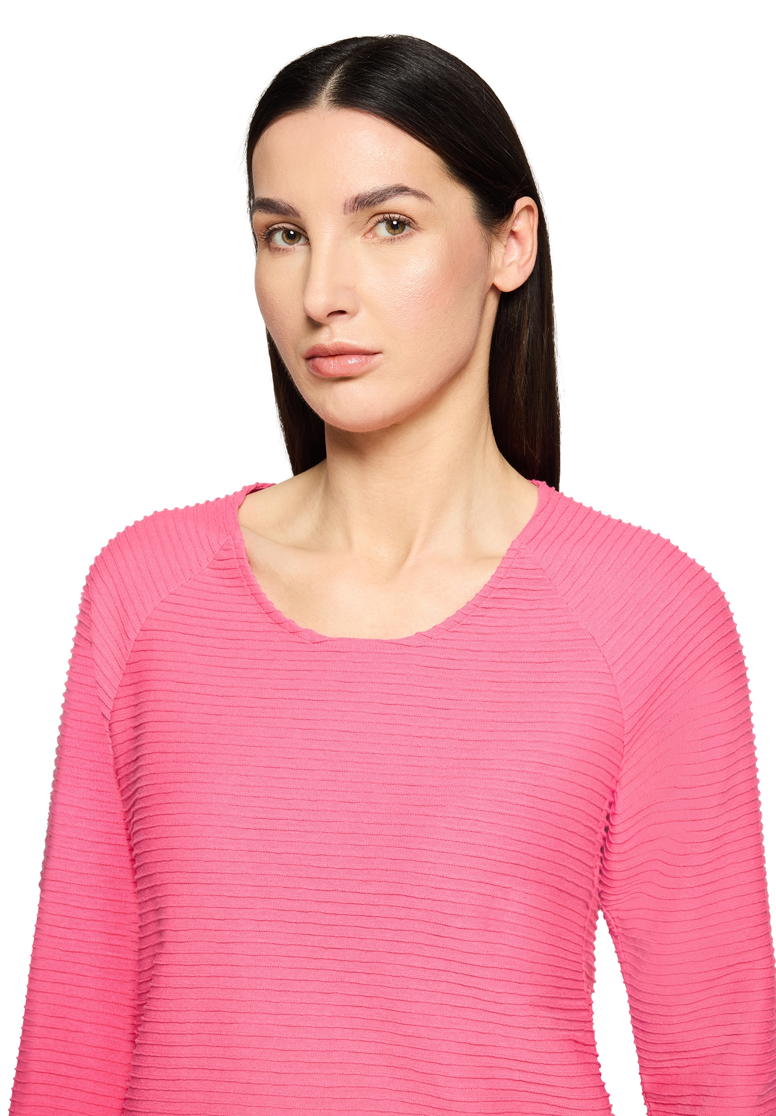 Betty Barclay Rundhalsshirt »Casual-Shirt mit Rippenstruktur«