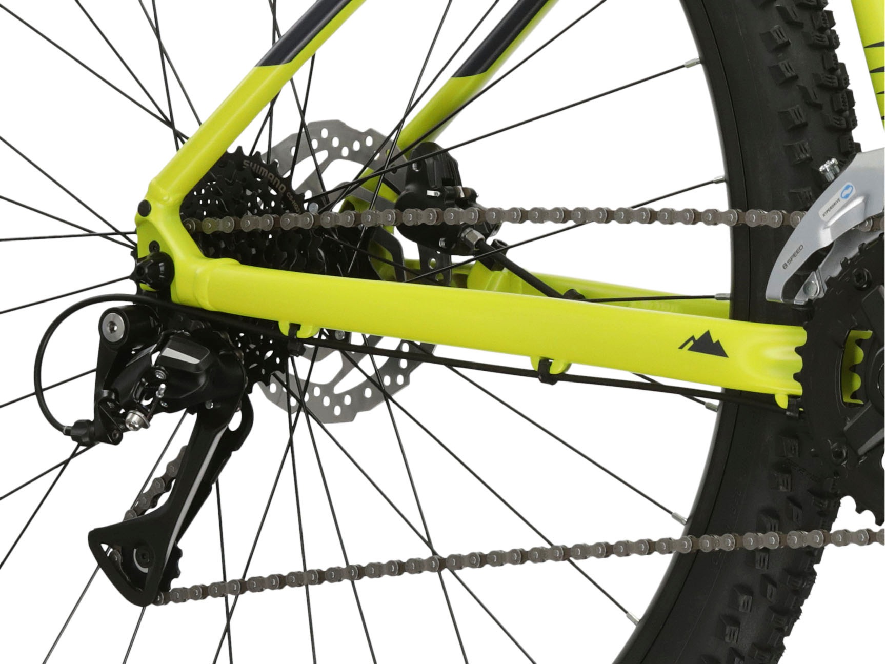 Kross Mountainbike »Hardtail Level 1.0«, 16 Gang, Shimano, ACERA M3020 Schaltwerk, Kettenschaltung
