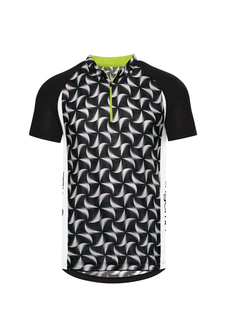 Trigema Trainingsjacke »TRIGEMA Fahrradtrikot mit praktischer Rückentasche«, (1 St.)
