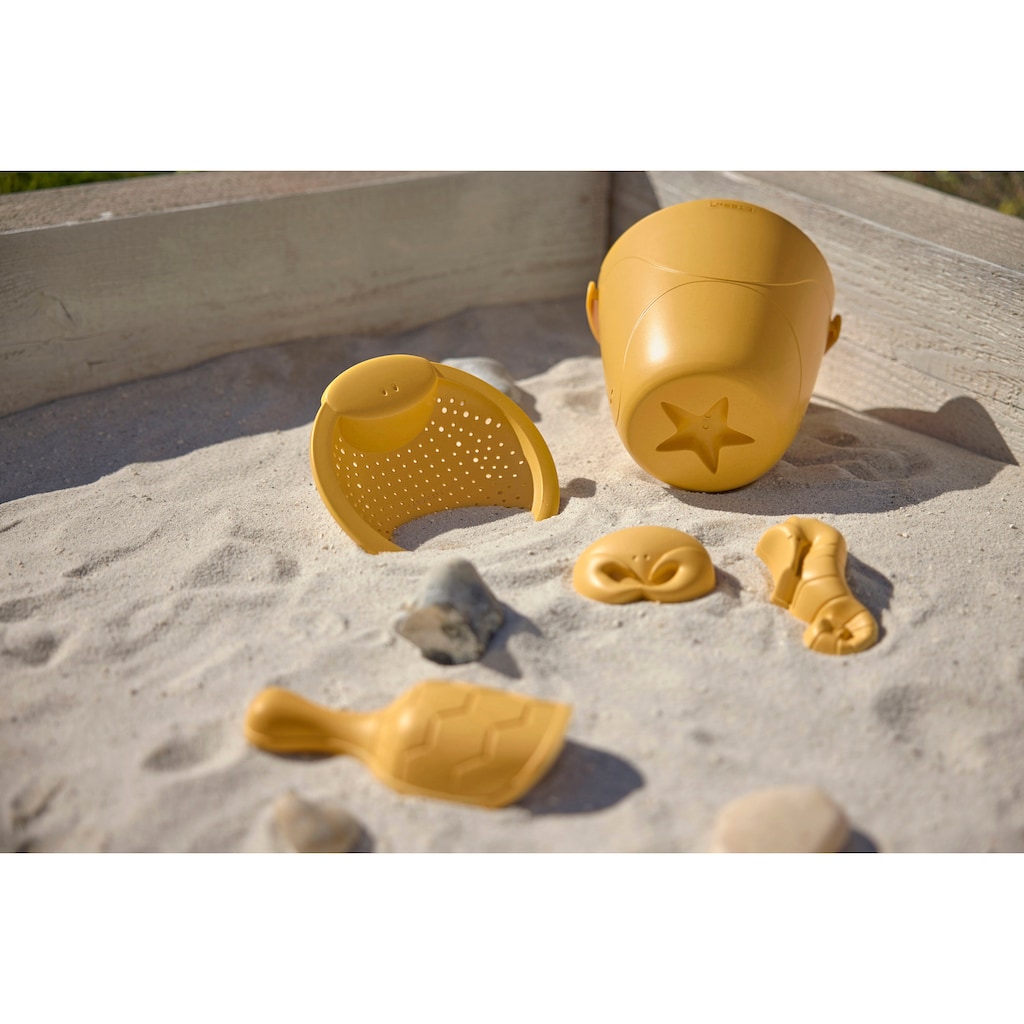 LÄSSIG Sandform-Set »Sandspielzeug 5er Set Water Friends, yellow«, (Set, 5 tlg.)