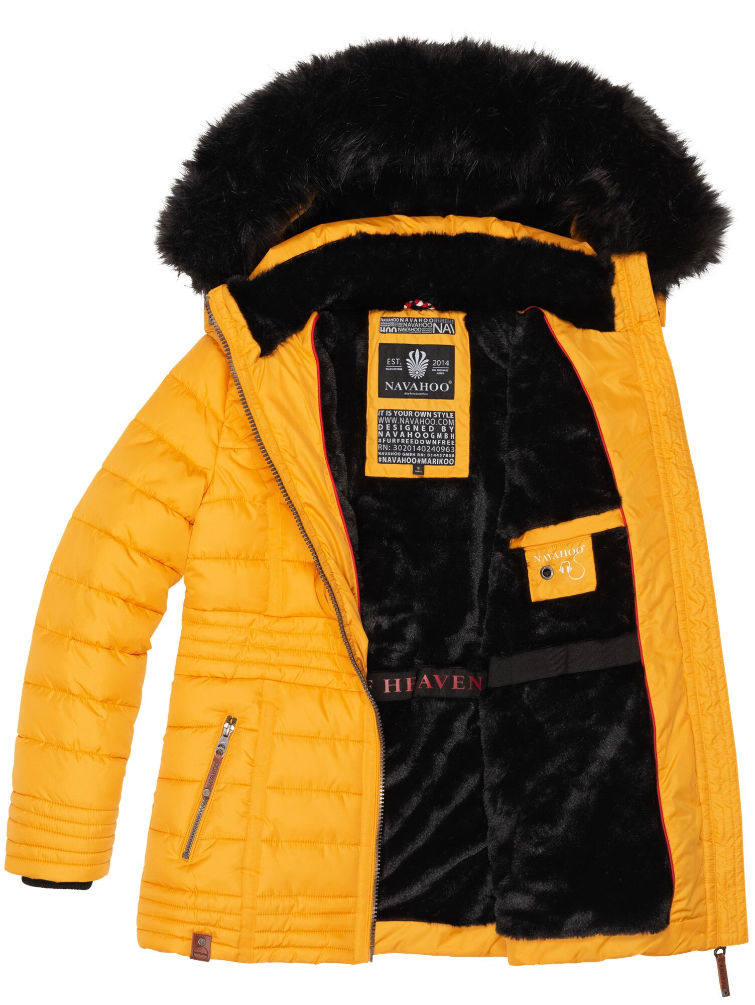 Navahoo Winterjacke »Navahoo Umay Princess Damen Winter Steppjacke B900«