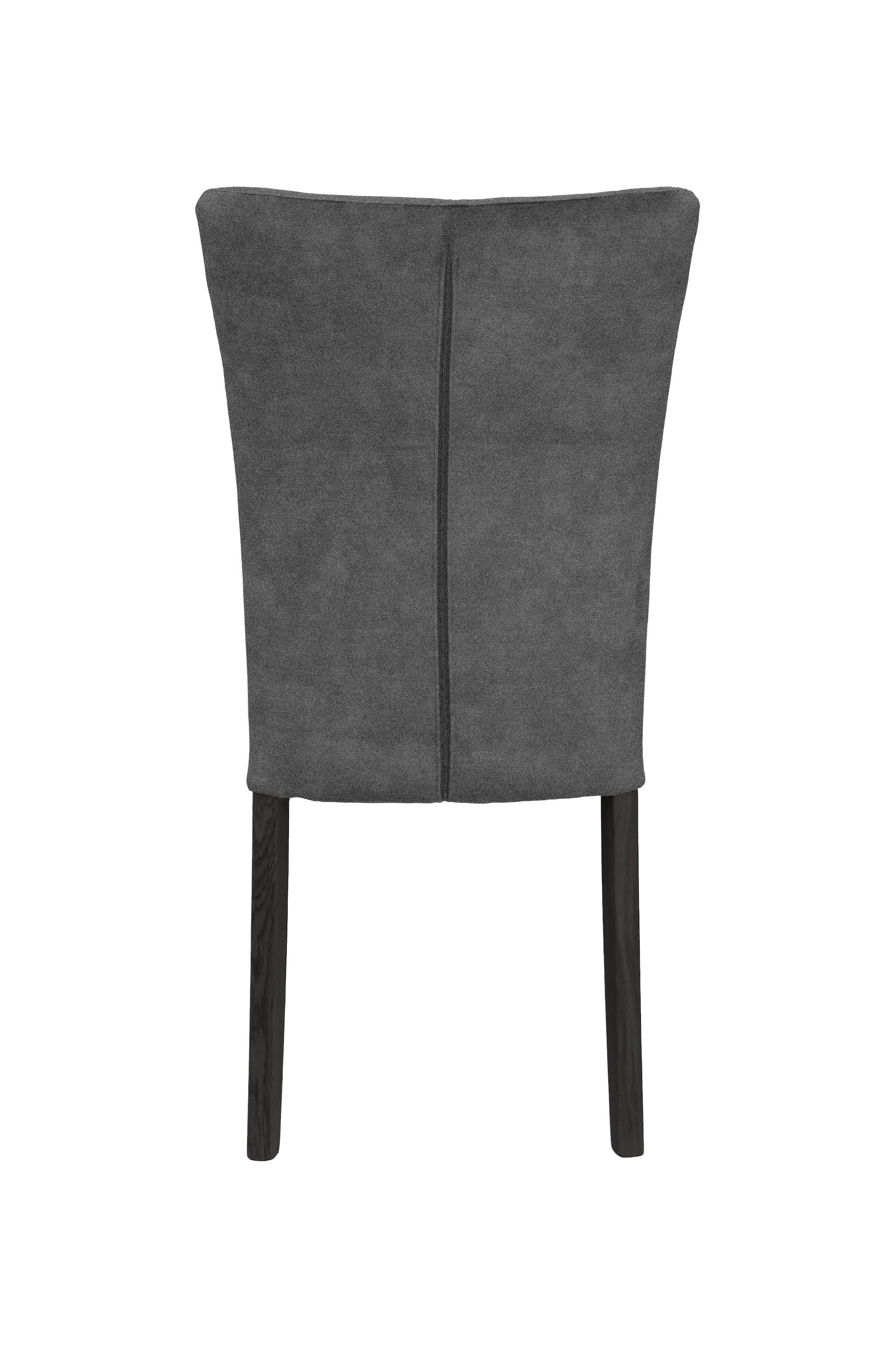 Home affaire 4-Fußstuhl »Diamond«, (Set), 2 St., Samtvelours, Sitz und Ruecken gepolstert