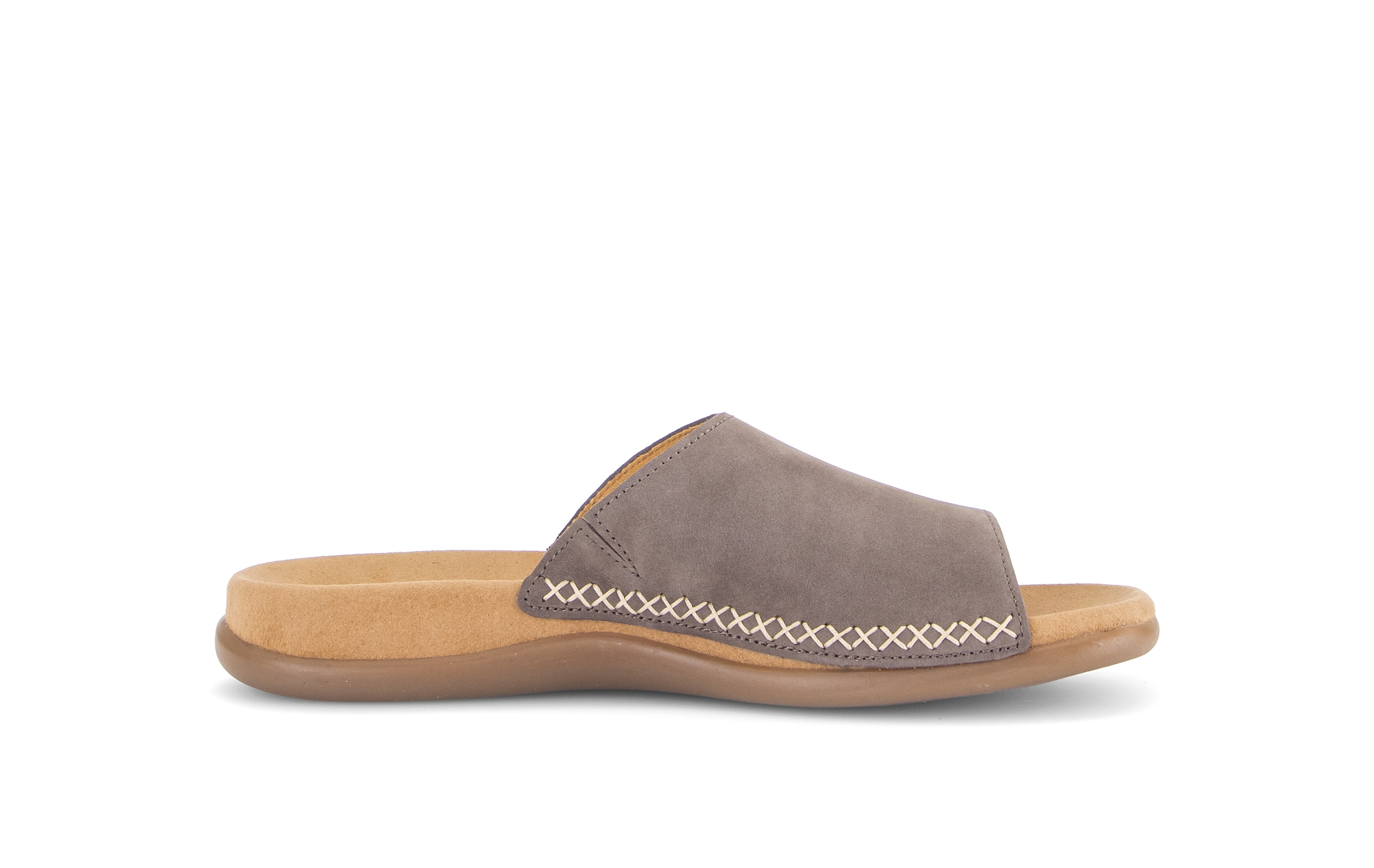 Gabor Pantolette  Sommerschuh, Schlüpfschuh mit Kontrastnähten