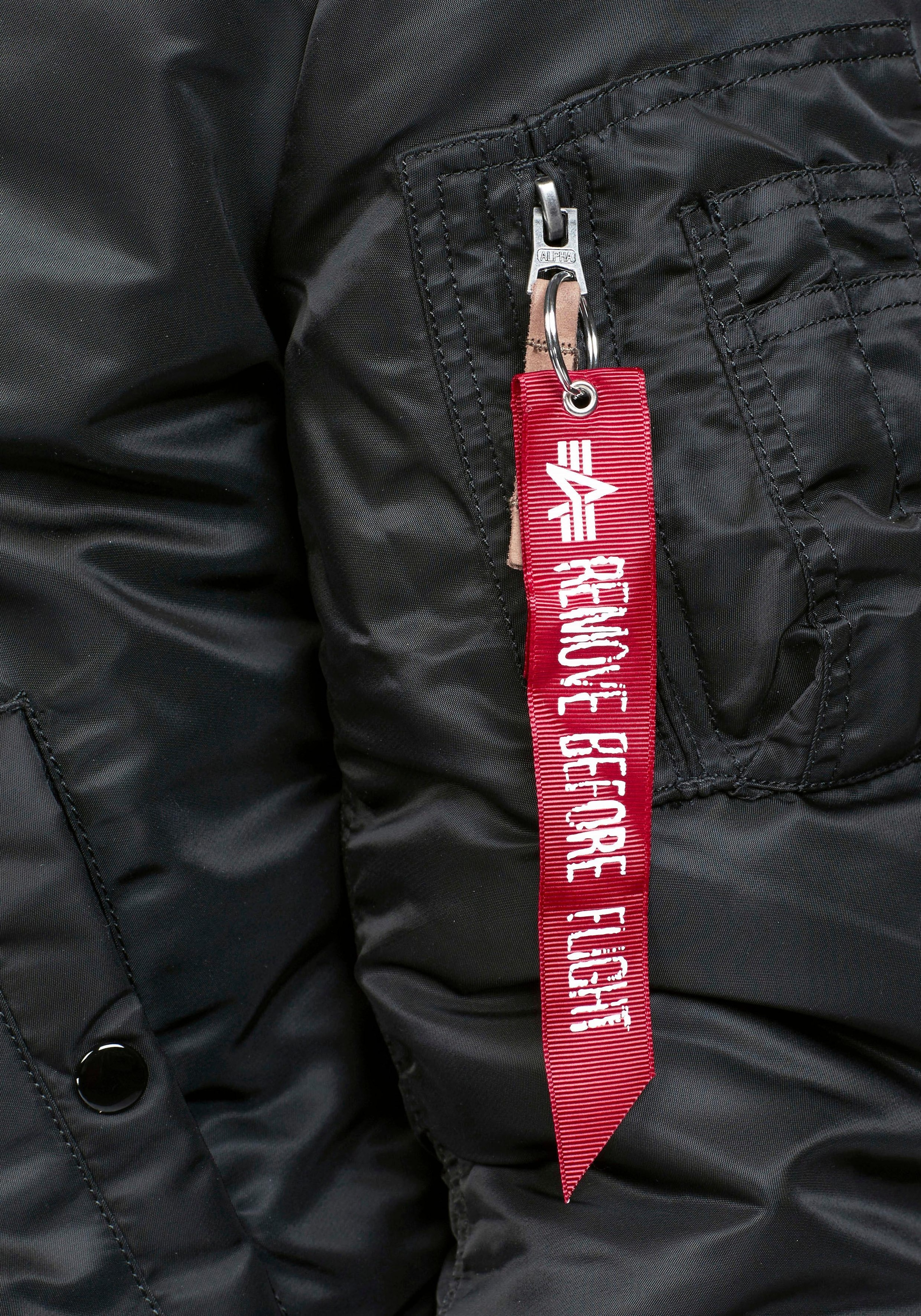 Alpha Industries Bomberjacke »MA-1 VF59 LONG«, ohne Kapuze, gefüttert