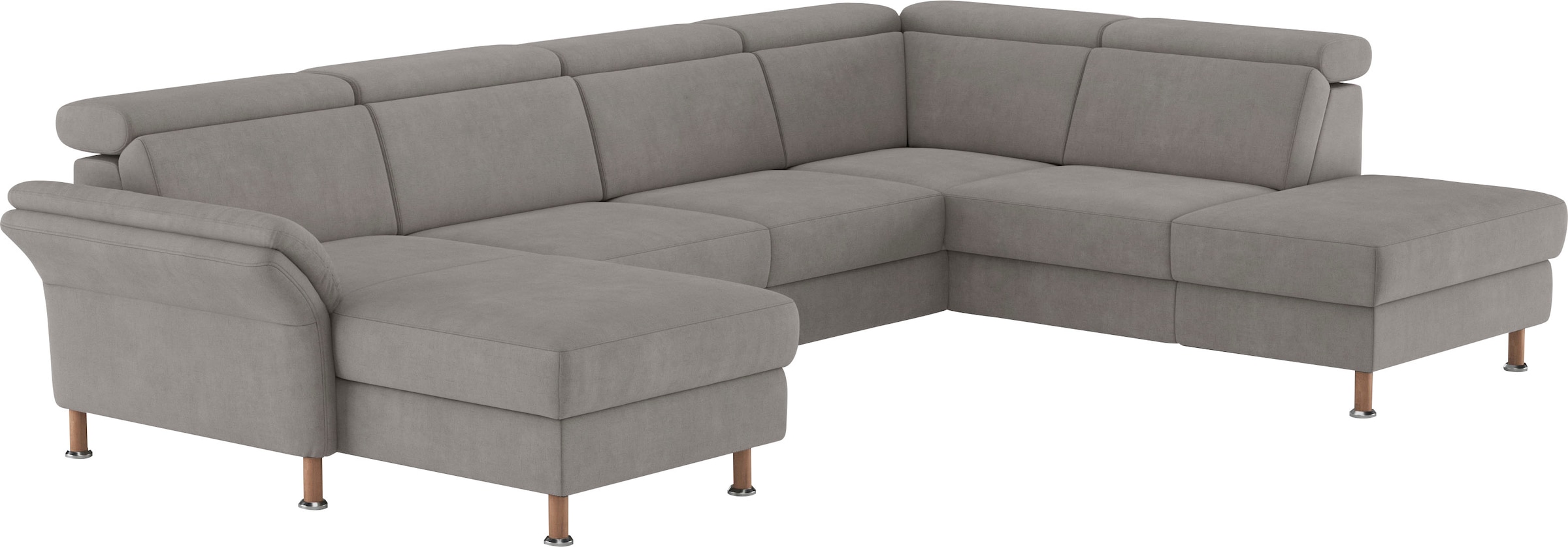 Home affaire Wohnlandschaft »Calypso U-Form« wahlweise mit motorischer Relaxfunktion