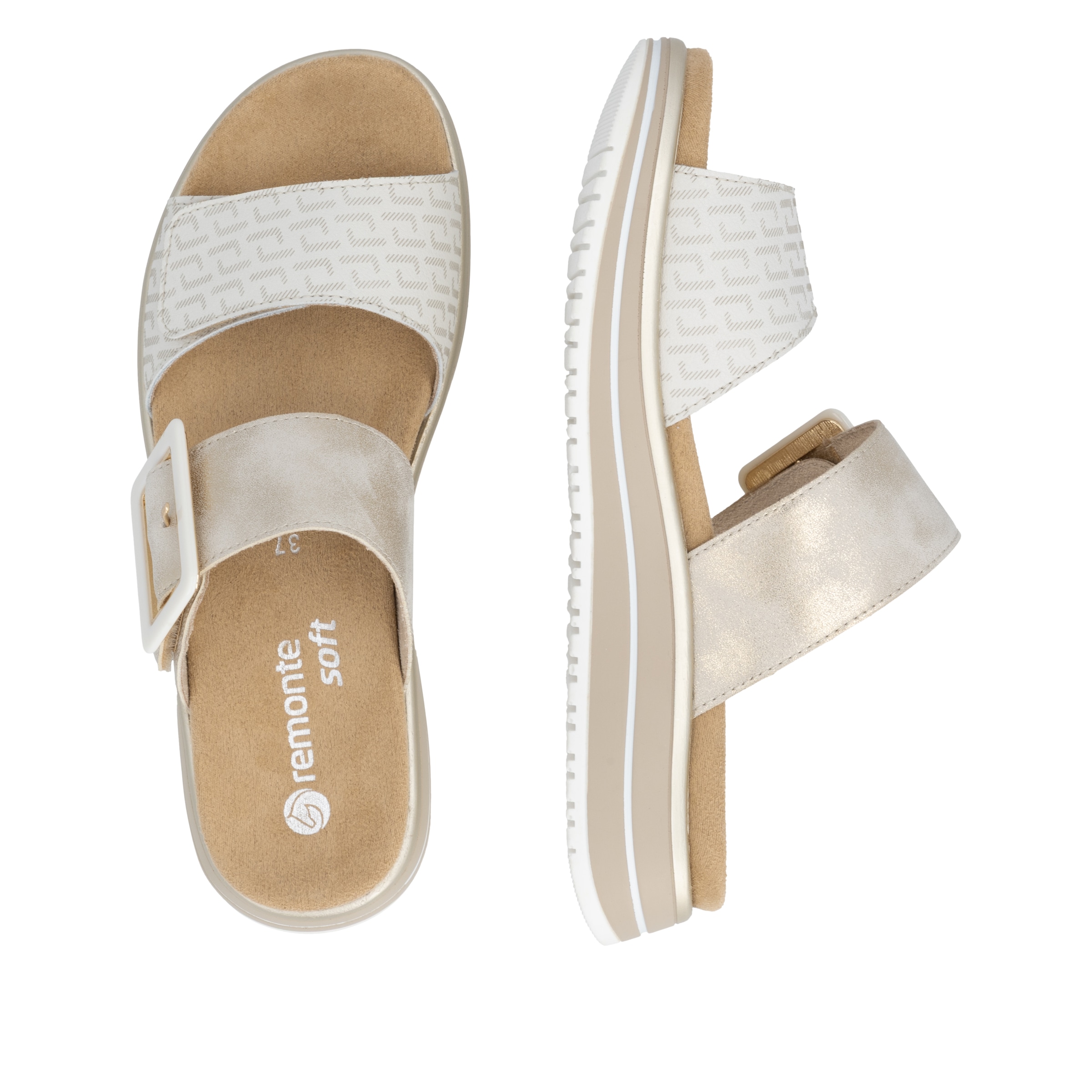 Remonte Pantolette  Sommerschuh, Strandschuh, Schlappen mit Lite´n Soft-Ausstattung