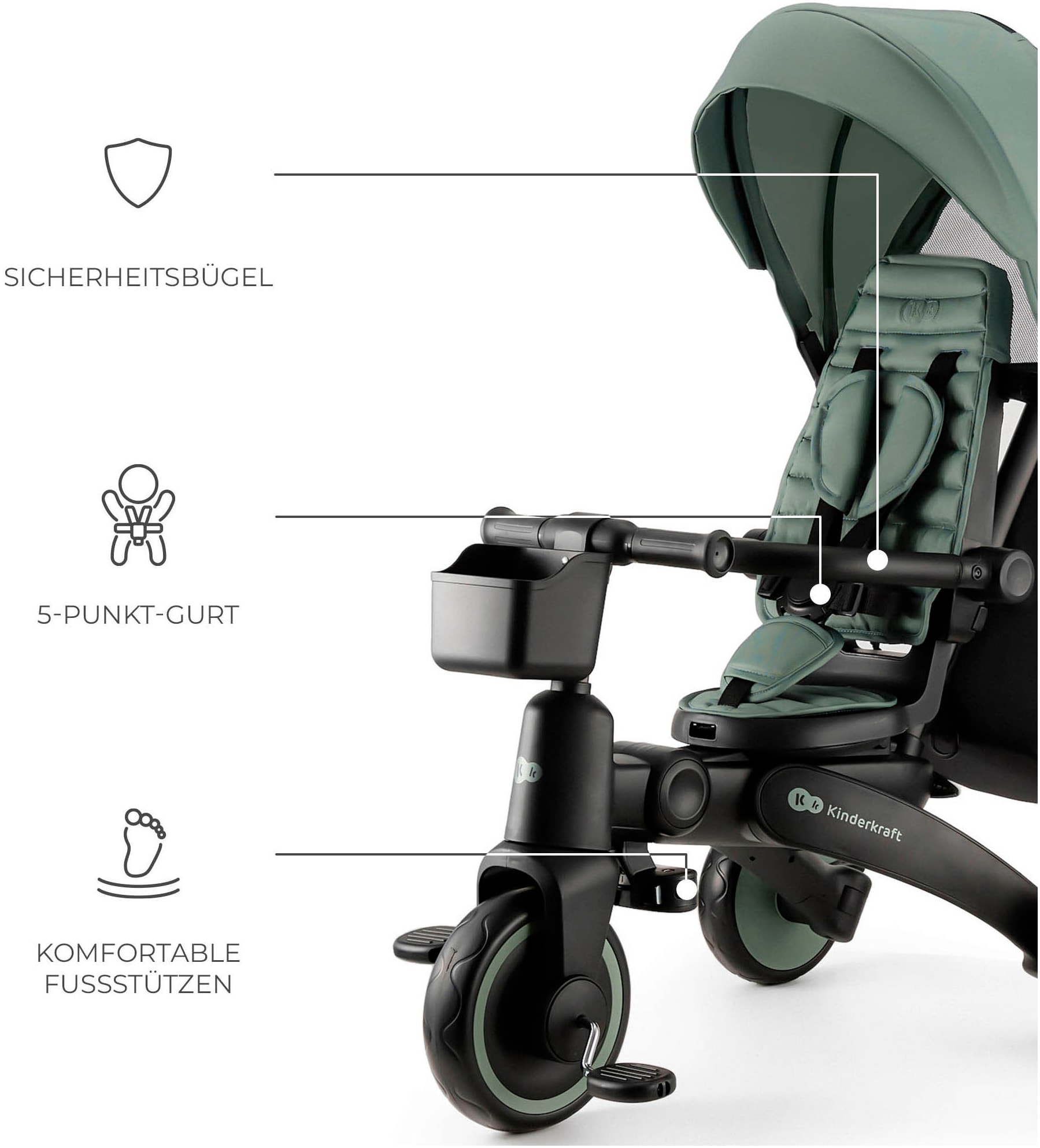 Kinderkraft Dreirad »Jazz 2«