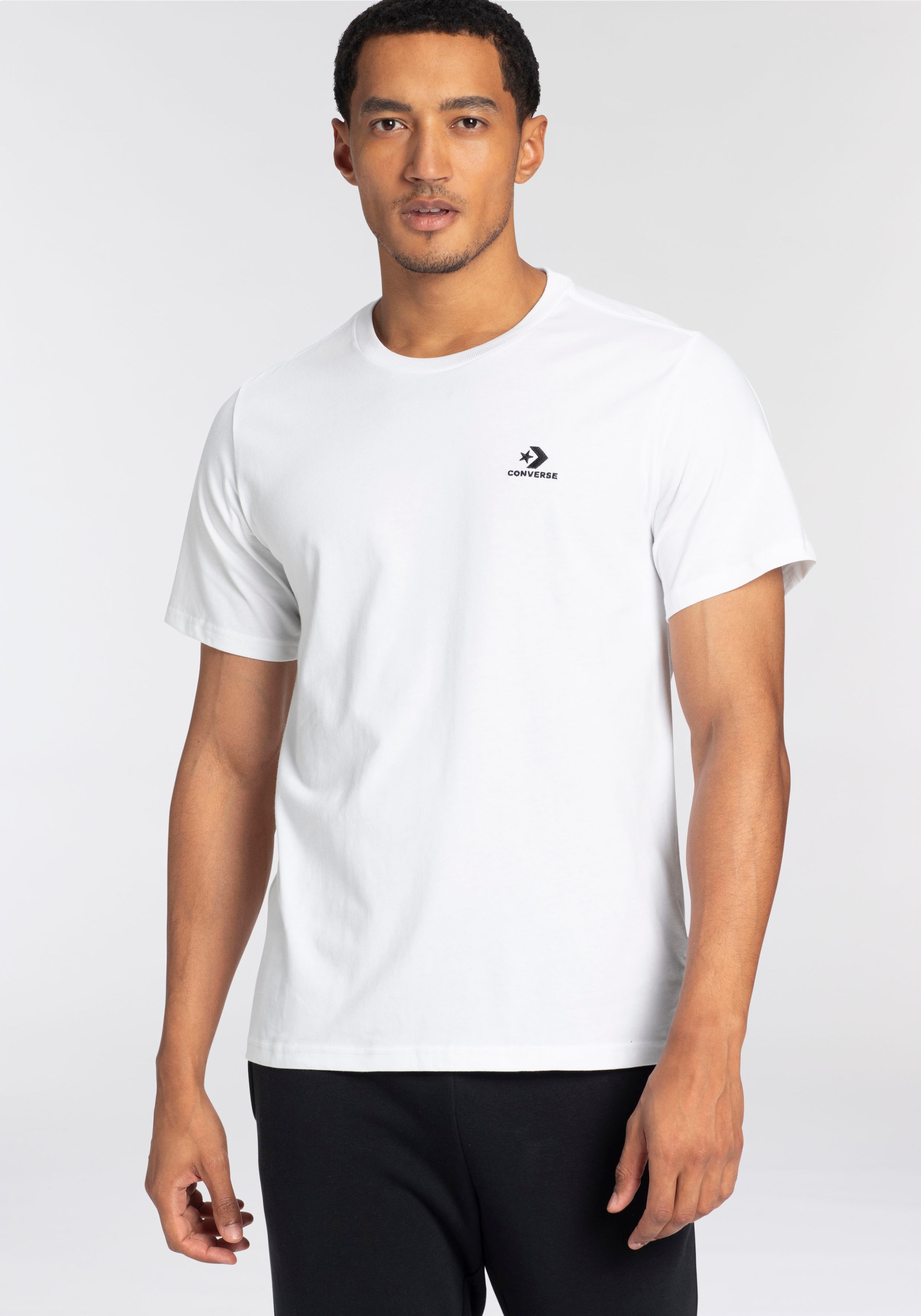 Converse T-Shirt »GO-TO EMBROIDERED STAR CHEVRON TEE«, Unisex