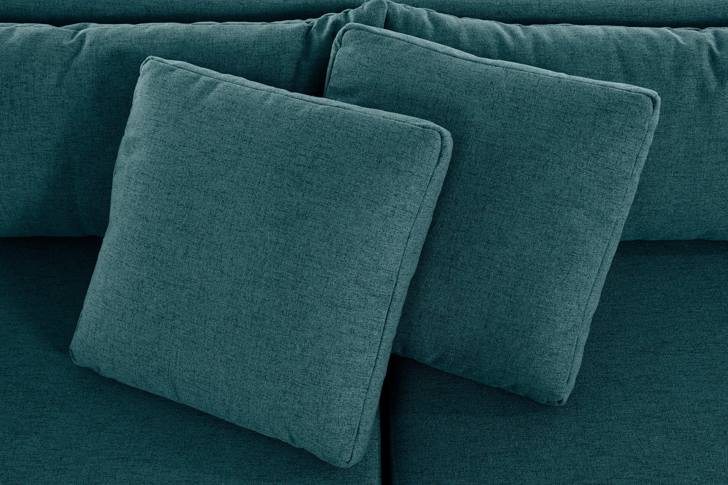 INOSIGN Ecksofa »Marva 3tlg. L-Form«, beide Armlehnelemente ausziehbar für Bettfunktion, mit Bettkasten