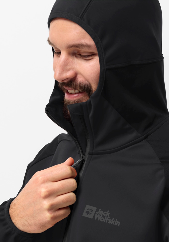 Jack Wolfskin Softshelljacke »FELDBERG HOODY M«, mit Kapuze