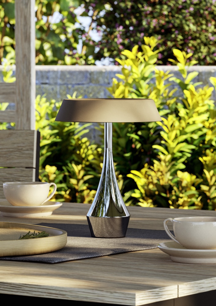 EGLO LED Tischleuchte »TURCIO« LED-Modul 1 Stk. Kabellose LED Tischlampe Turcio, Akku Touch Lampe dimmbar