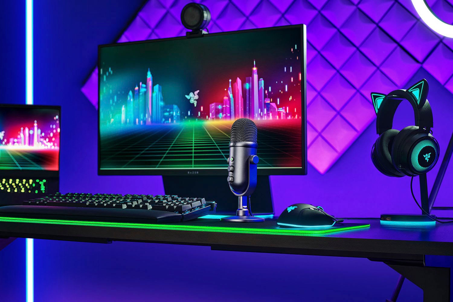 RAZER Streaming-Mikrofon »Seiren V2 Pro«, (1 tlg.)