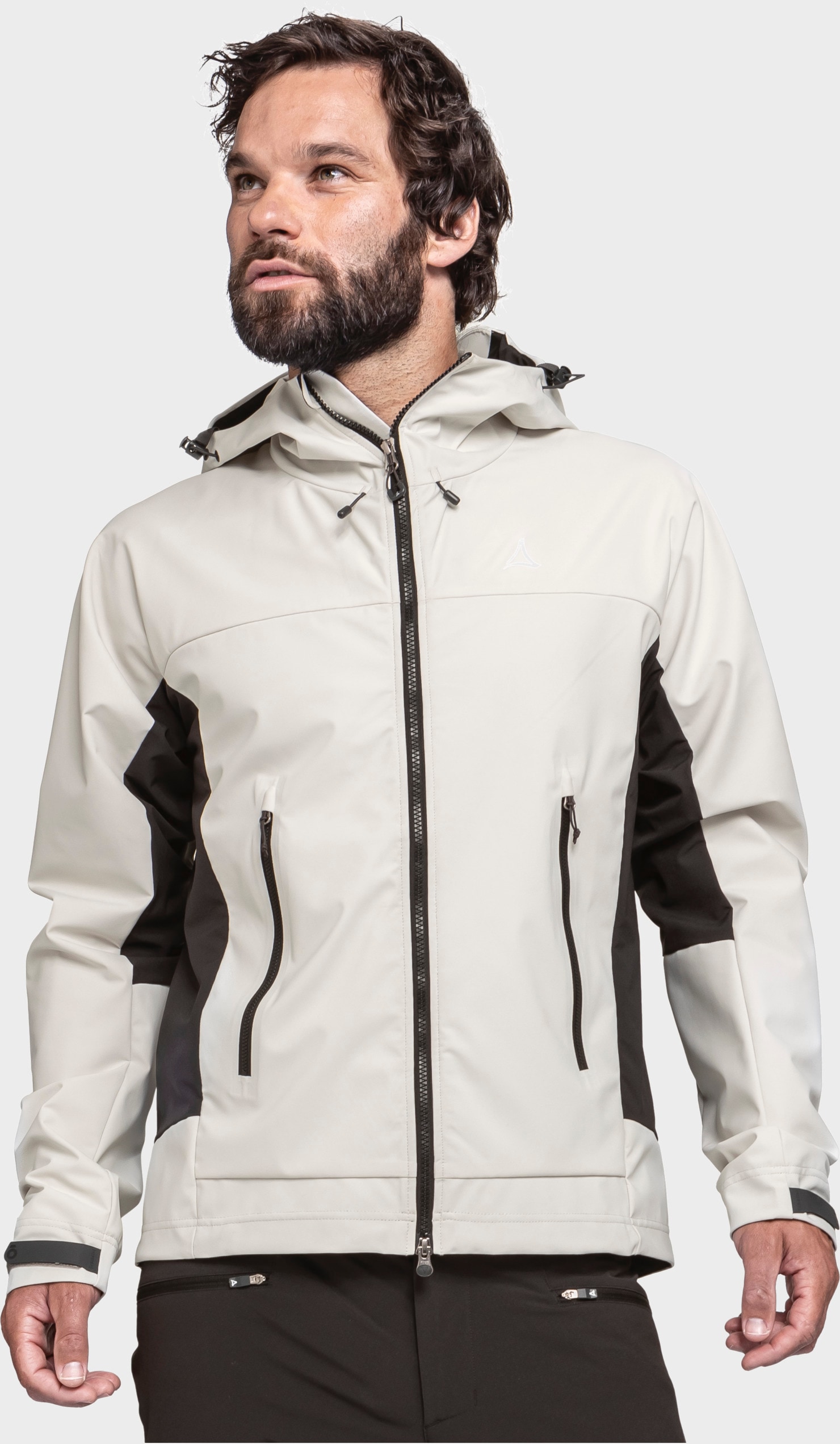Schöffel Outdoorjacke »Softshell Jk Style Blaueis MNS« mit Kapuze