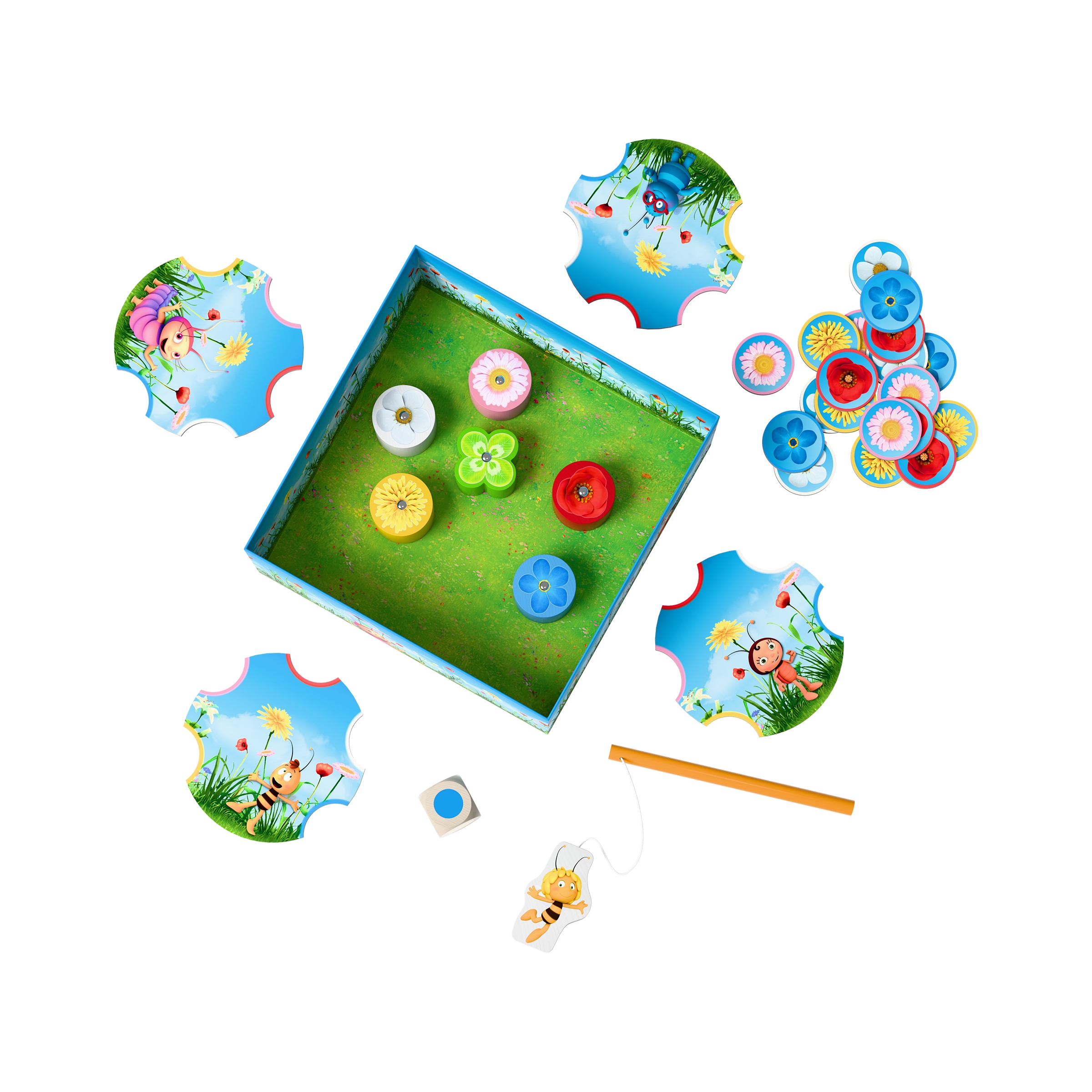 Haba Spiel »Meine ersten Spiele – Biene Maja - Blüten angeln« Made in Germany