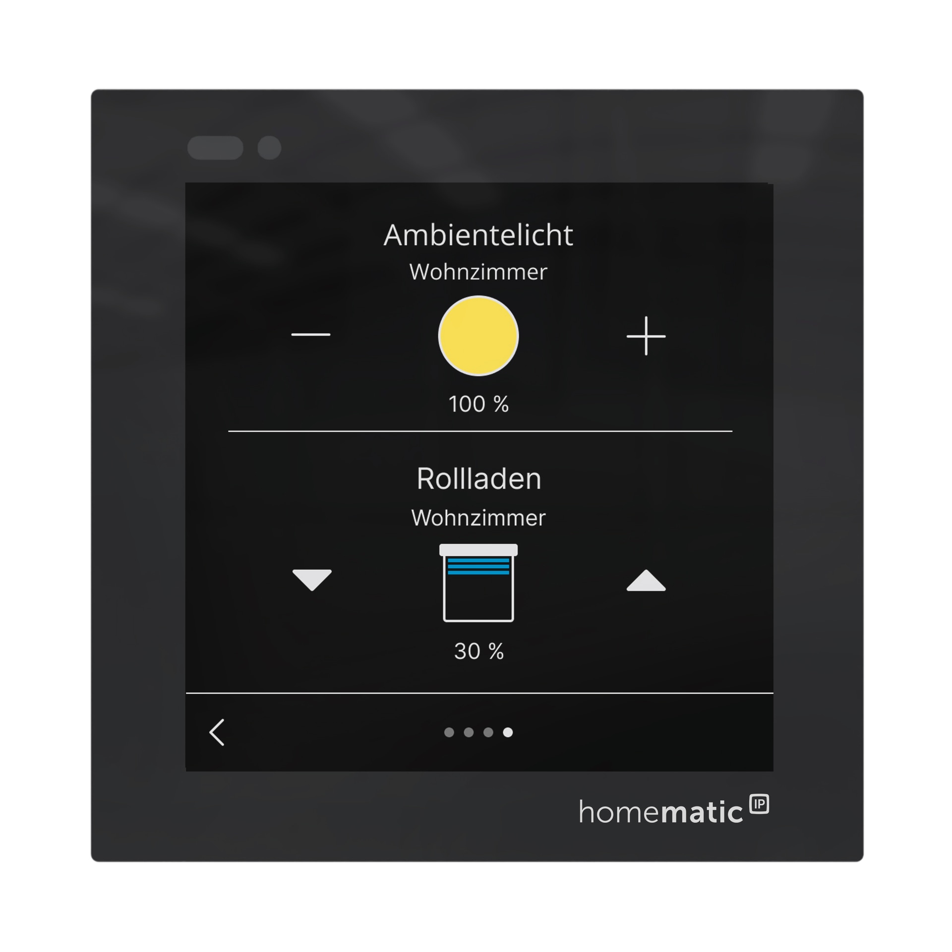 Homematic IP Smart-Home-Steuerelement »Glasdisplay«