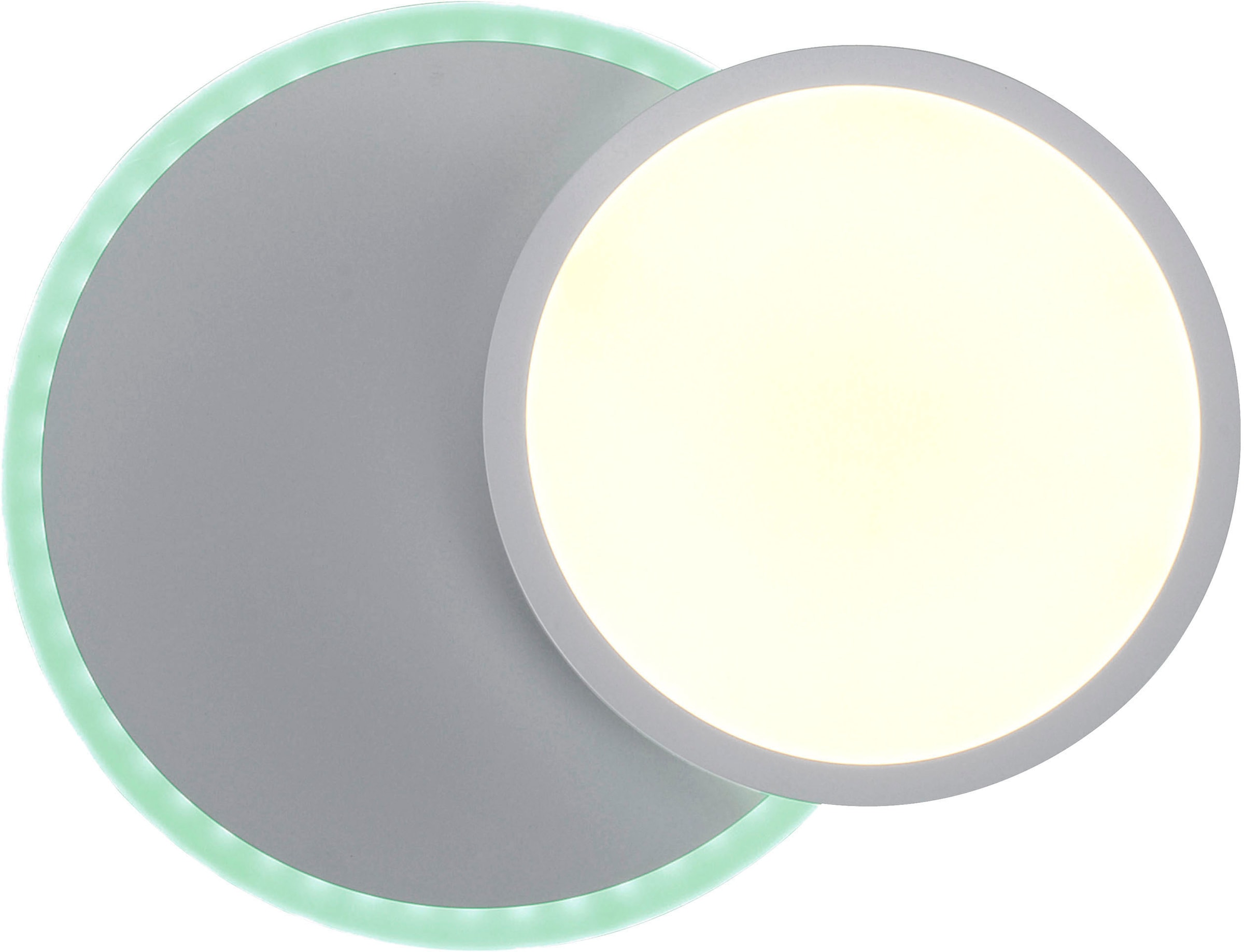 JUST LIGHT Deckenleuchte »MADINA«, 2 flammig, Leuchtmittel LED-Board-LED-Board | LED fest integriert-LED fest integriert, CCT-tunable white,RGB,dimmbar über Fernbedienung,Funk-Fernbedienung