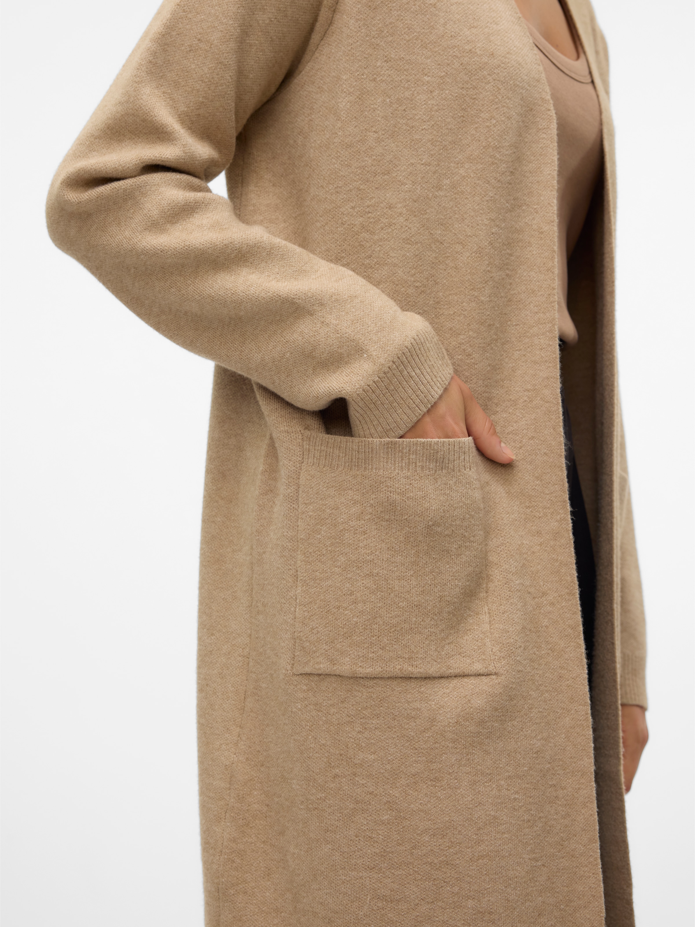 Vero Moda Longstrickjacke »VMSABA LS POCKET COATIGAN GA NOOS«