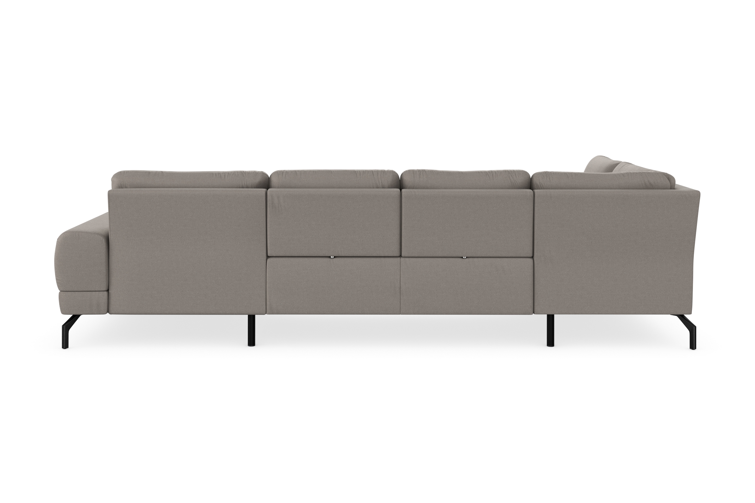 sit&more Wohnlandschaft »Cinturo U-Form« inklusive Sitztiefenverstellung und Federkern, Sitzhöhe 48 cm
