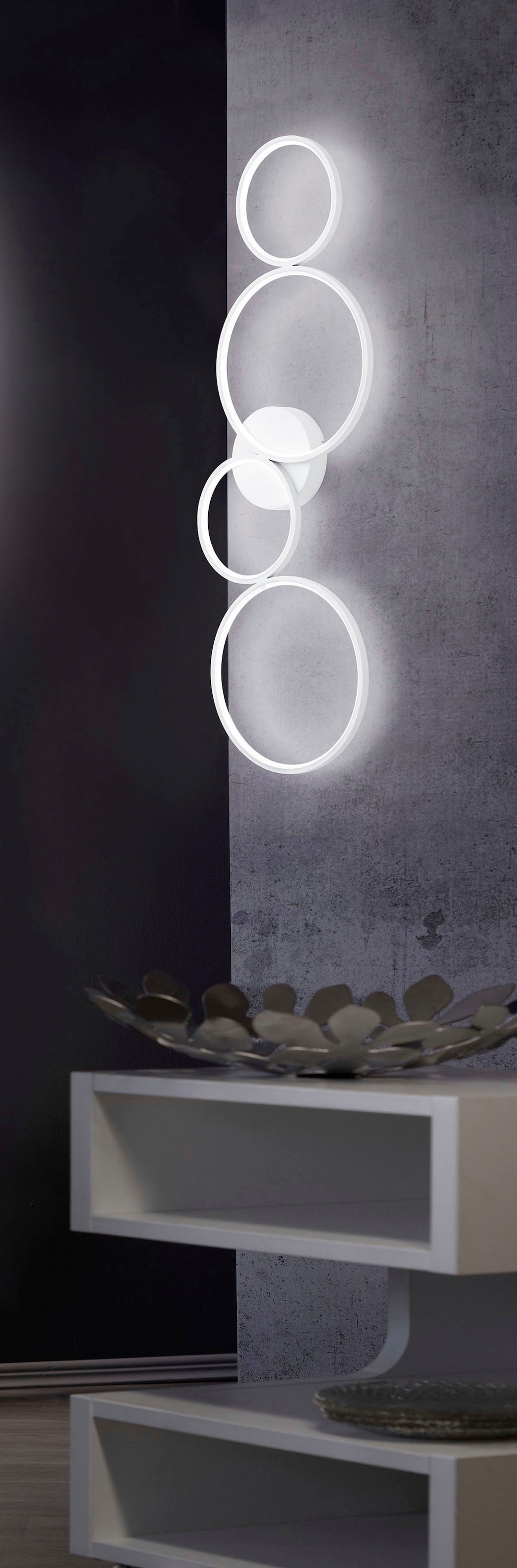 TRIO Leuchten LED | flammig-flammig, (100%/50%/25%), 3000K, Garantie Deckenleuchte mit Wandschalter online »Rondo«, Jahren kaufen 3 Lumen dimmbar 4 4800 über XXL