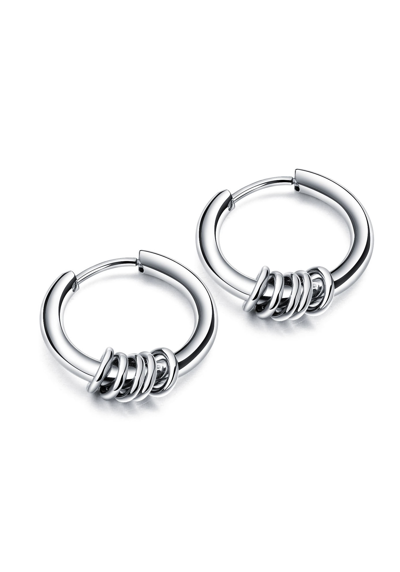 Firetti Paar Creolen "Schmuck Geschenk Circles" Einhänger abnehmbar