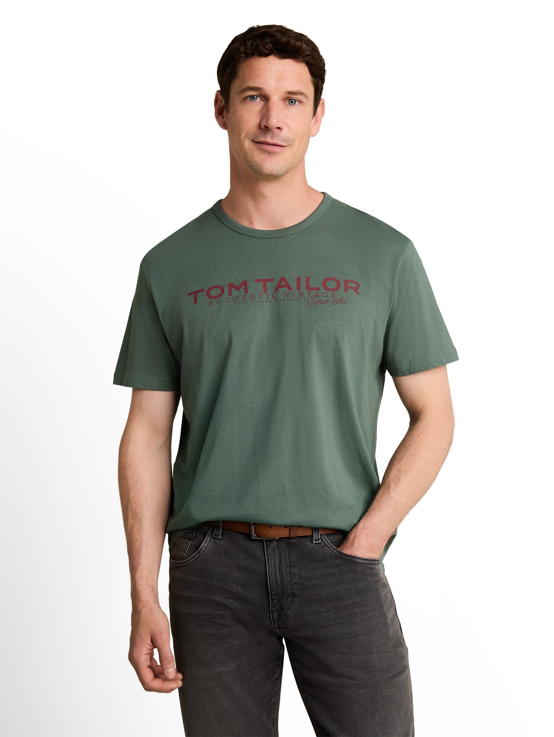 TOM TAILOR T-Shirt 2 2er Pack Sommershirt mit Logo-Print