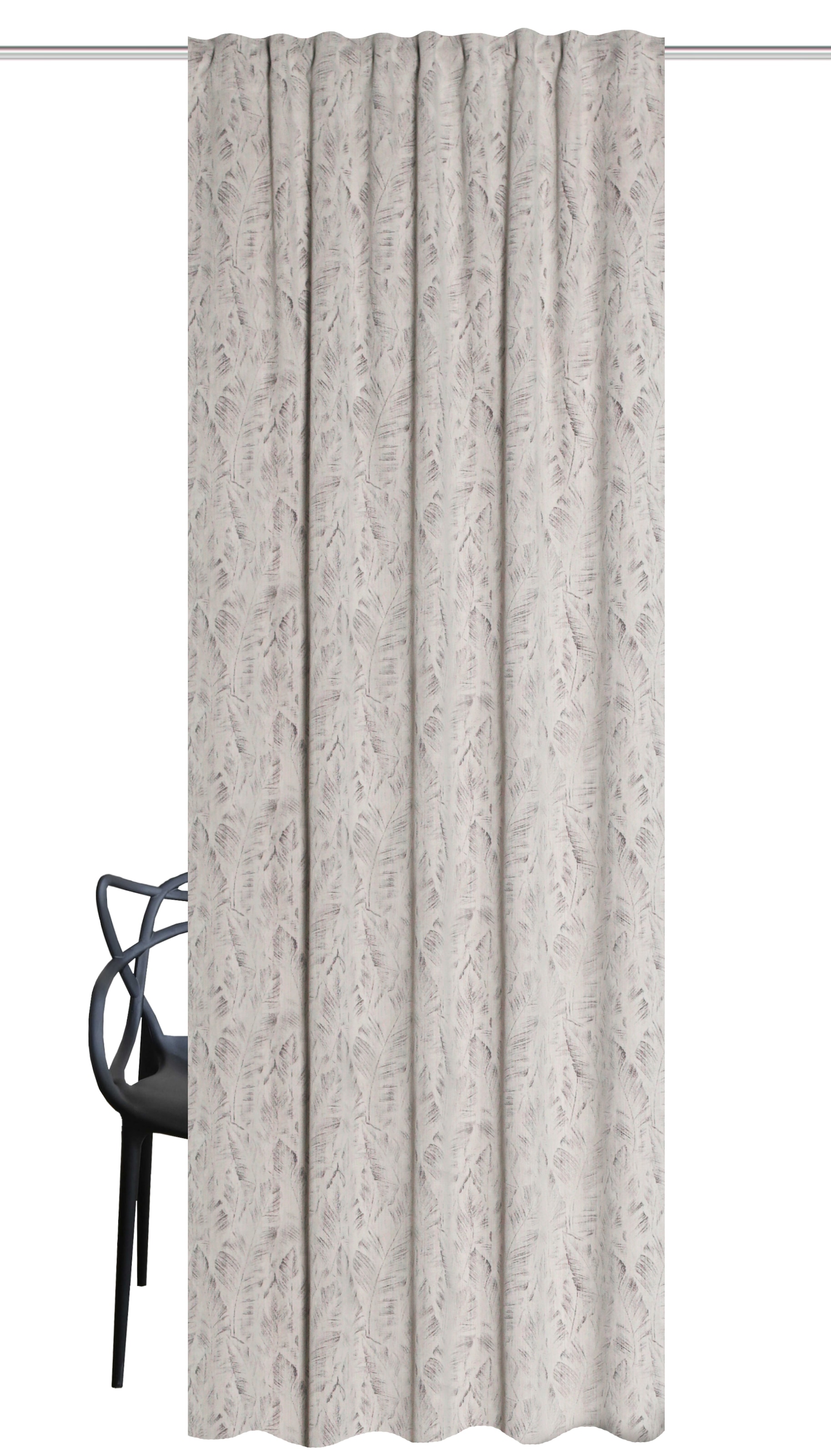 HOME WOHNIDEEN Verdunkelungsvorhang »TAREA« Multifunktionsband 1 Stk. tlg. Feder Motiv
