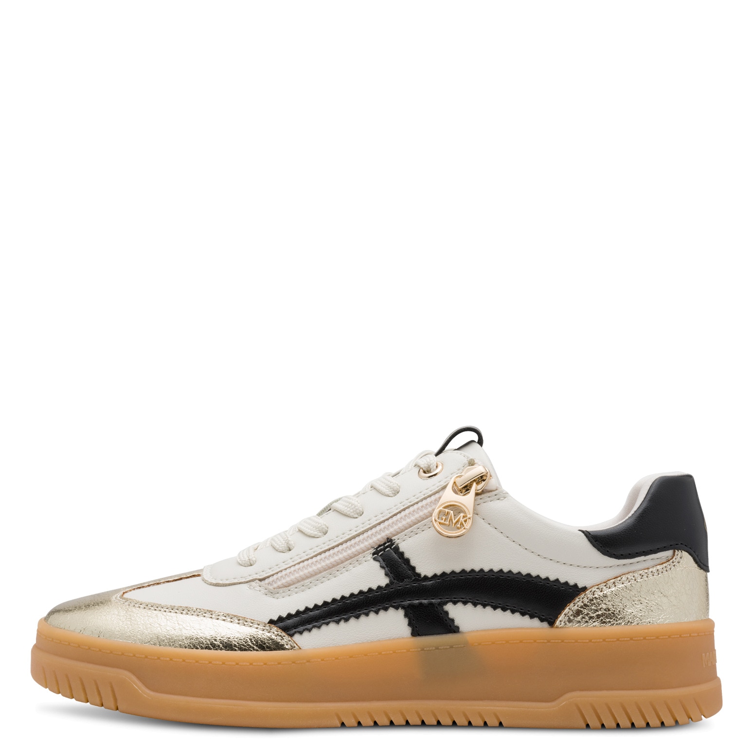 MARCO TOZZI by GMK Plateausneaker  Freizeitschuh, Halbschuh, Schnürschuh mit Kontrastbesätzen