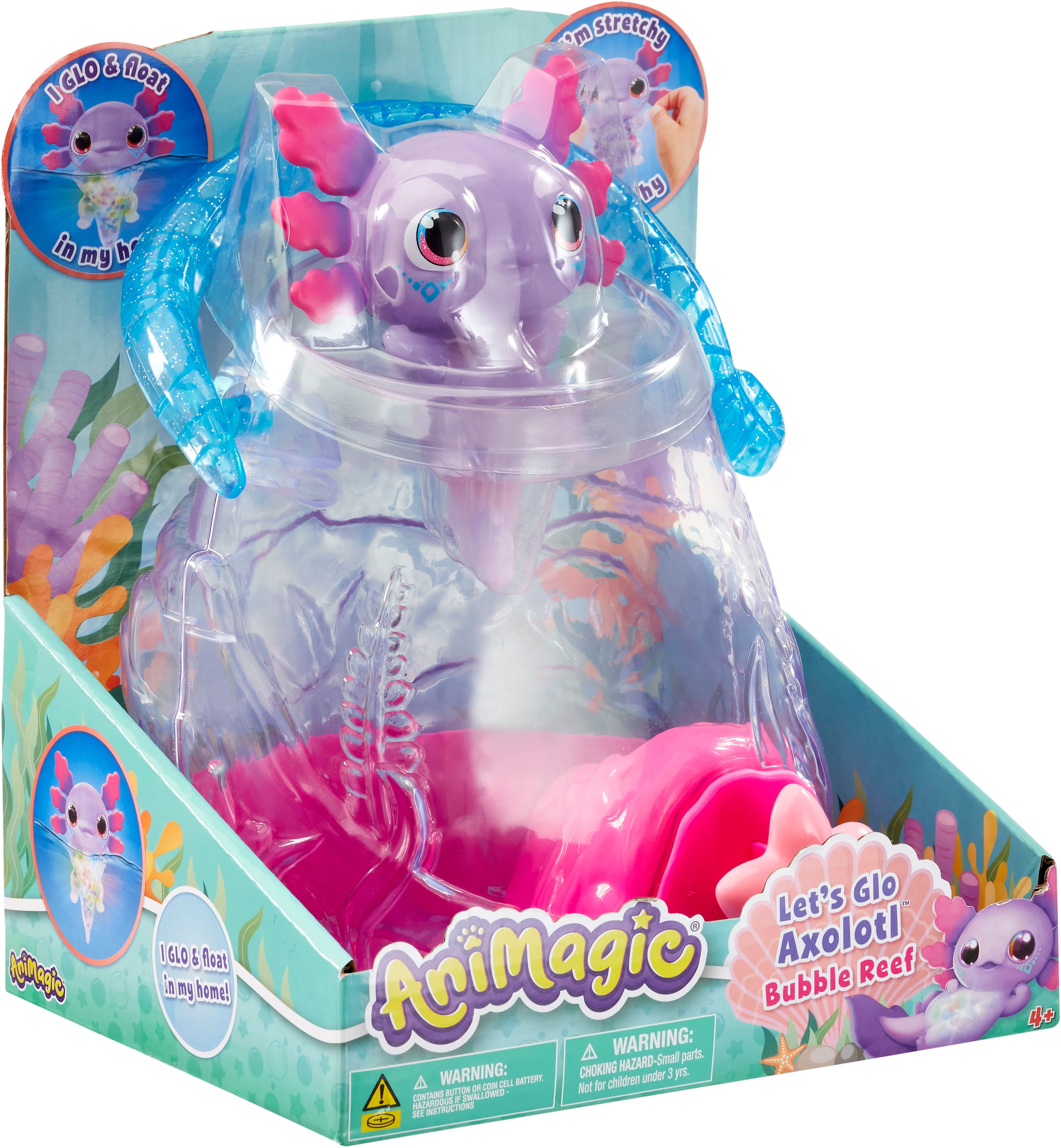 Goliath® Spielwelt »Animagic, Let's glo Axolotl, Axolotl Aquarium«