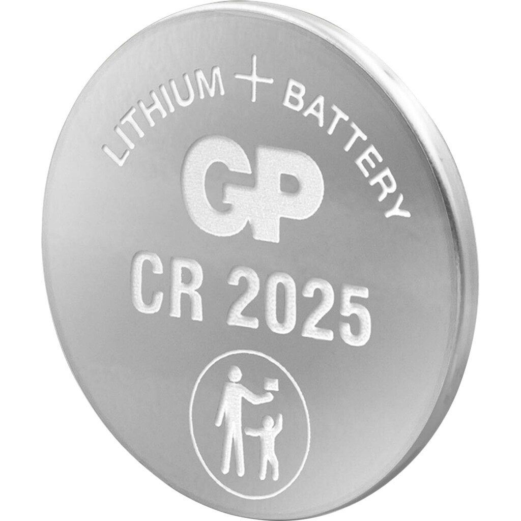 GP Batteries Knopfzelle »10er Pack CR2025 Lithium«, CR2025, 3 V, (Set, 10 St.)