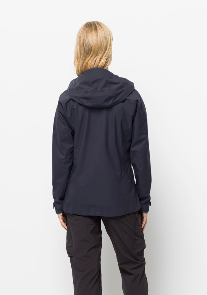 Jack Wolfskin Outdoorjacke »KAMMWEG 2L JKT W«, mit Kapuze