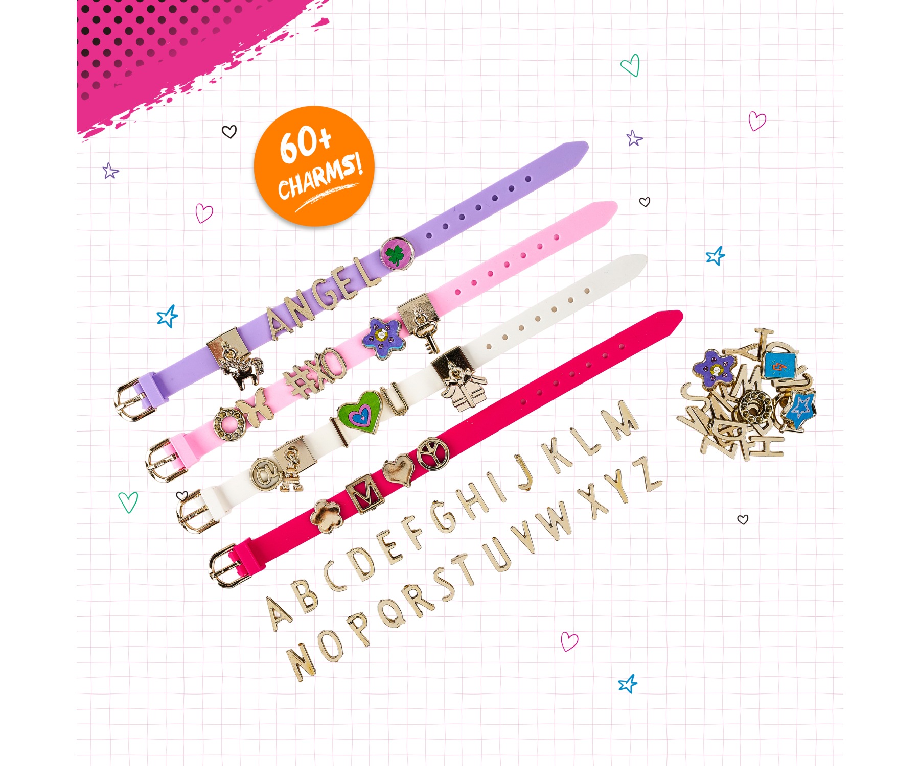 SIMBA Kreativset »Fashion Flash Slide-Charm Armband Deluxe«
